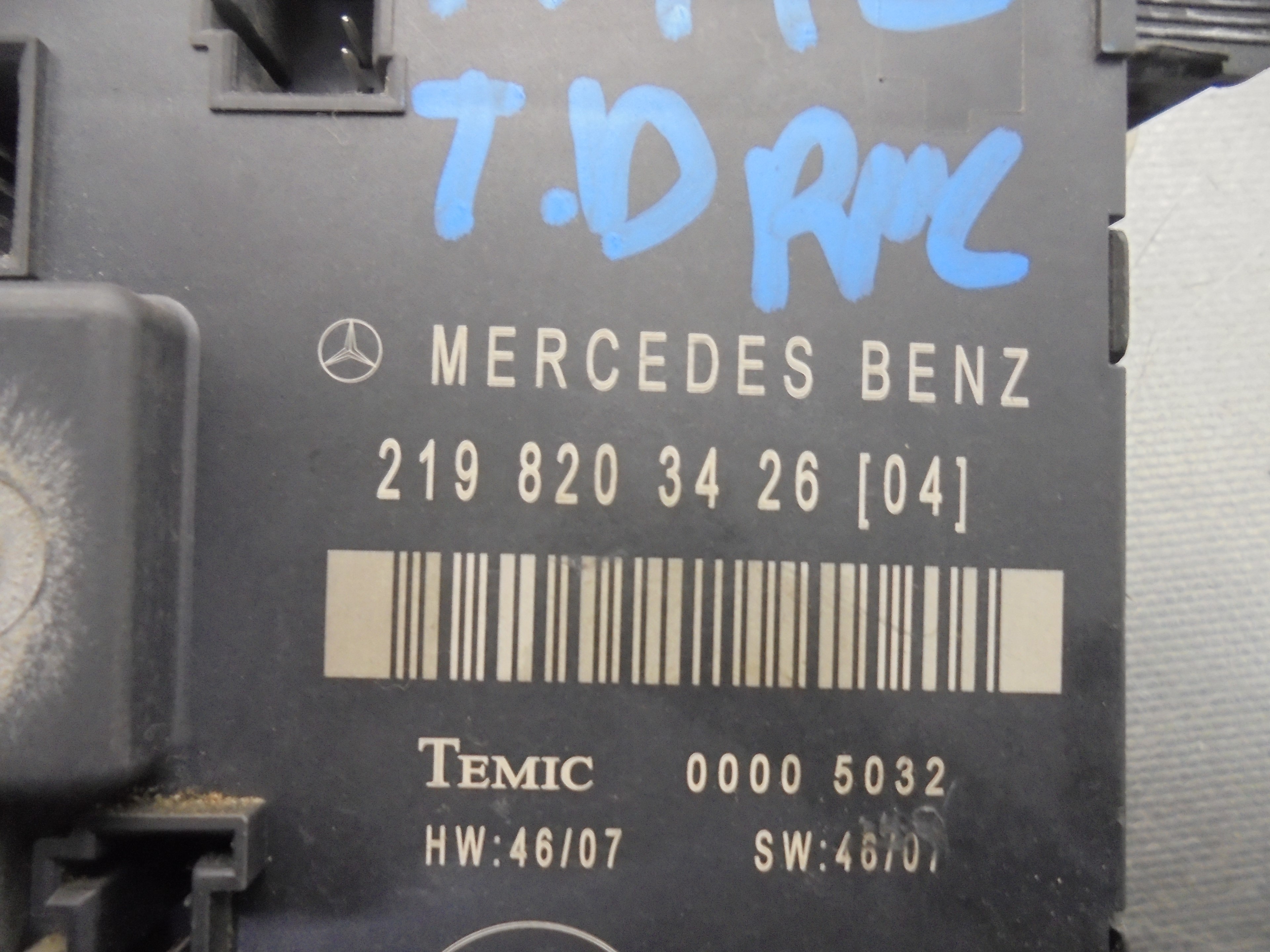 MERCEDES-BENZ CLS-Class C219 (2004-2010) Komforta vadības bloks 2198203426 23327634