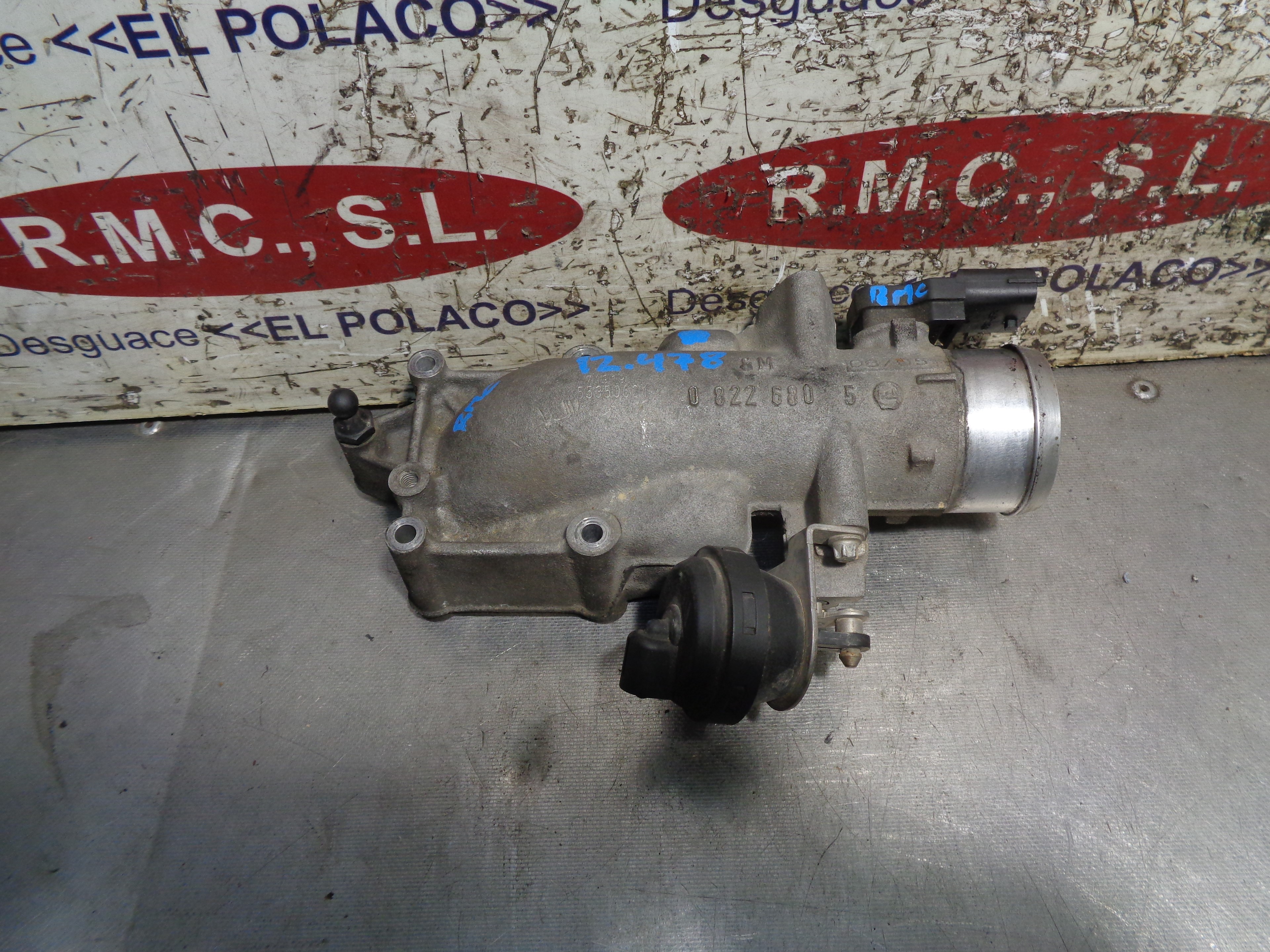 OPEL Corsa B (1993-2000) Droseļvārsts 0822680 21955552