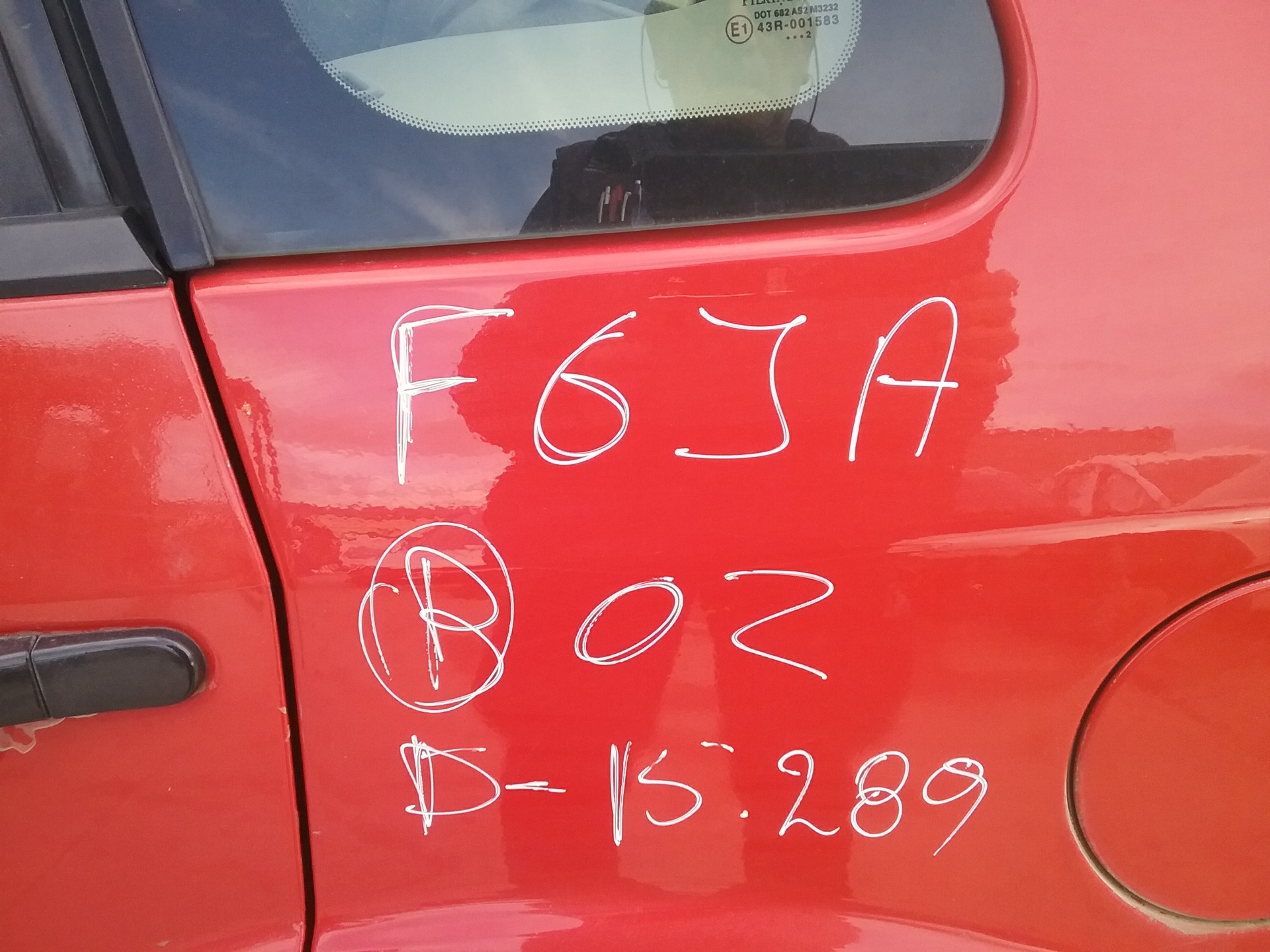 FORD Fiesta 5 generation (2001-2010) Priekinis dešinys priešrūkinis žibintas 89202182 23322562