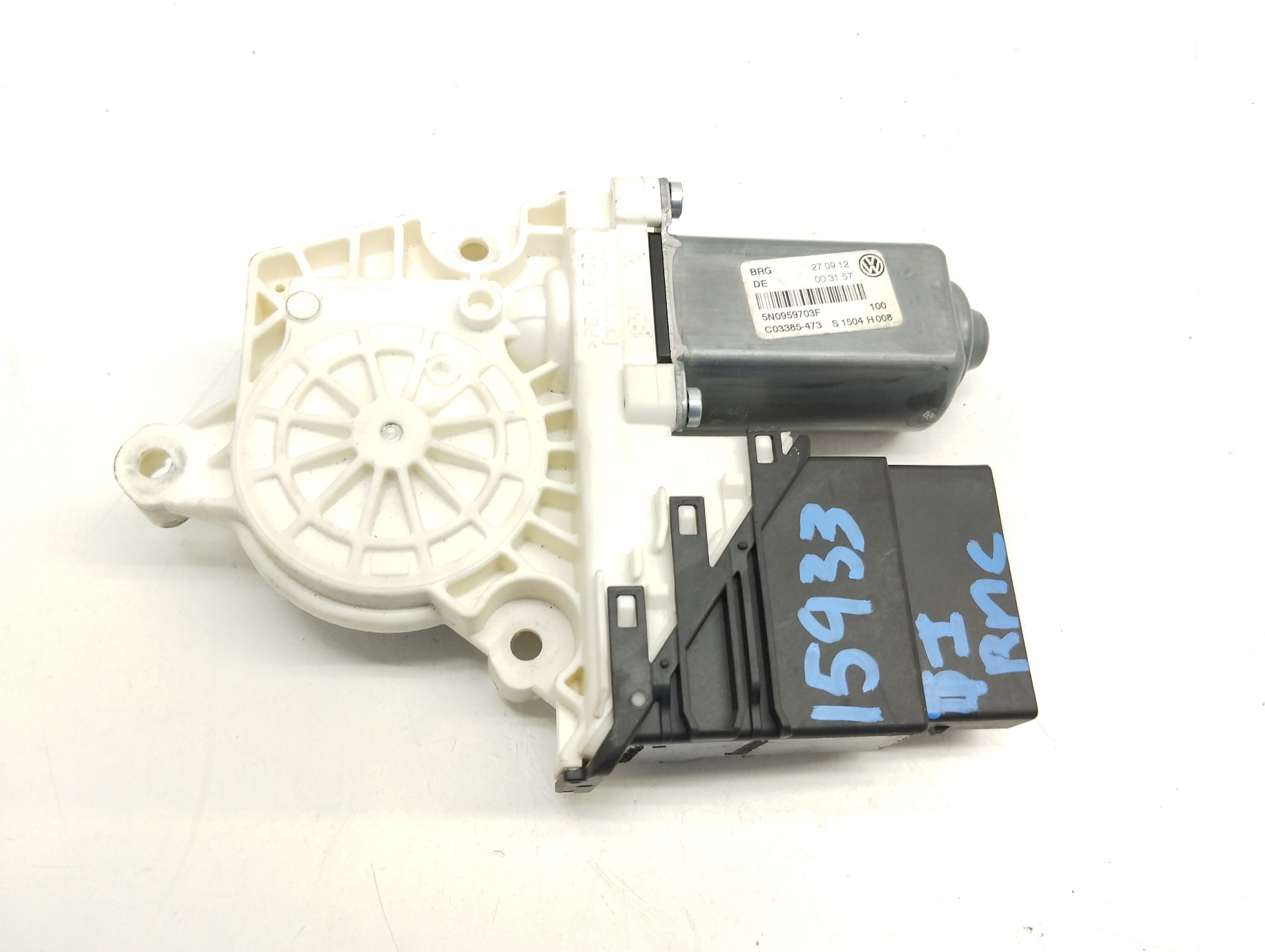 VOLKSWAGEN Tiguan 1 generation (2007-2017) Rear Left Door Window Control Motor 5N0959703F 25209298