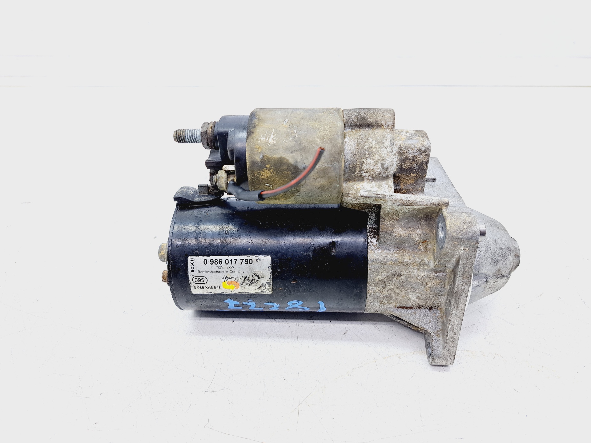 OPEL Vectra C (2002-2005) Starter Motor 0986017790 25083741