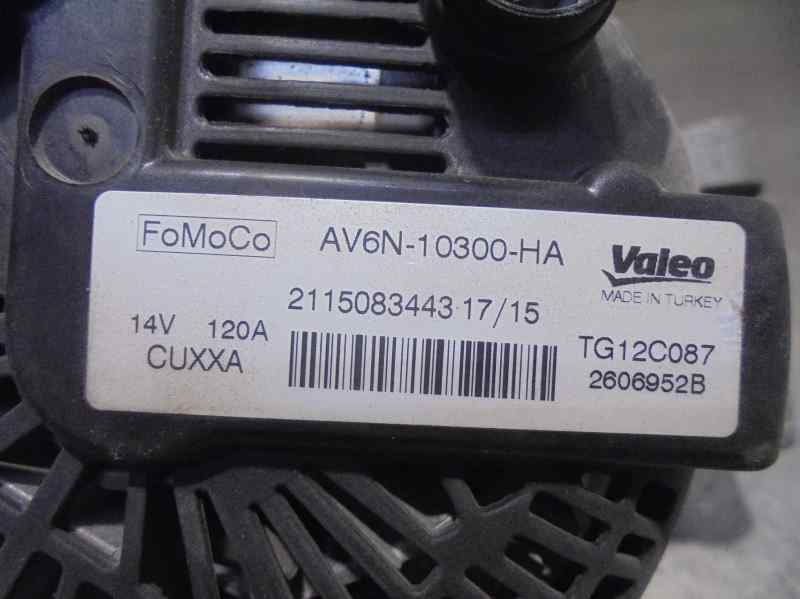 FORD Fiesta 5 generation (2001-2010) Generatorius AV6N10300HA 25213647