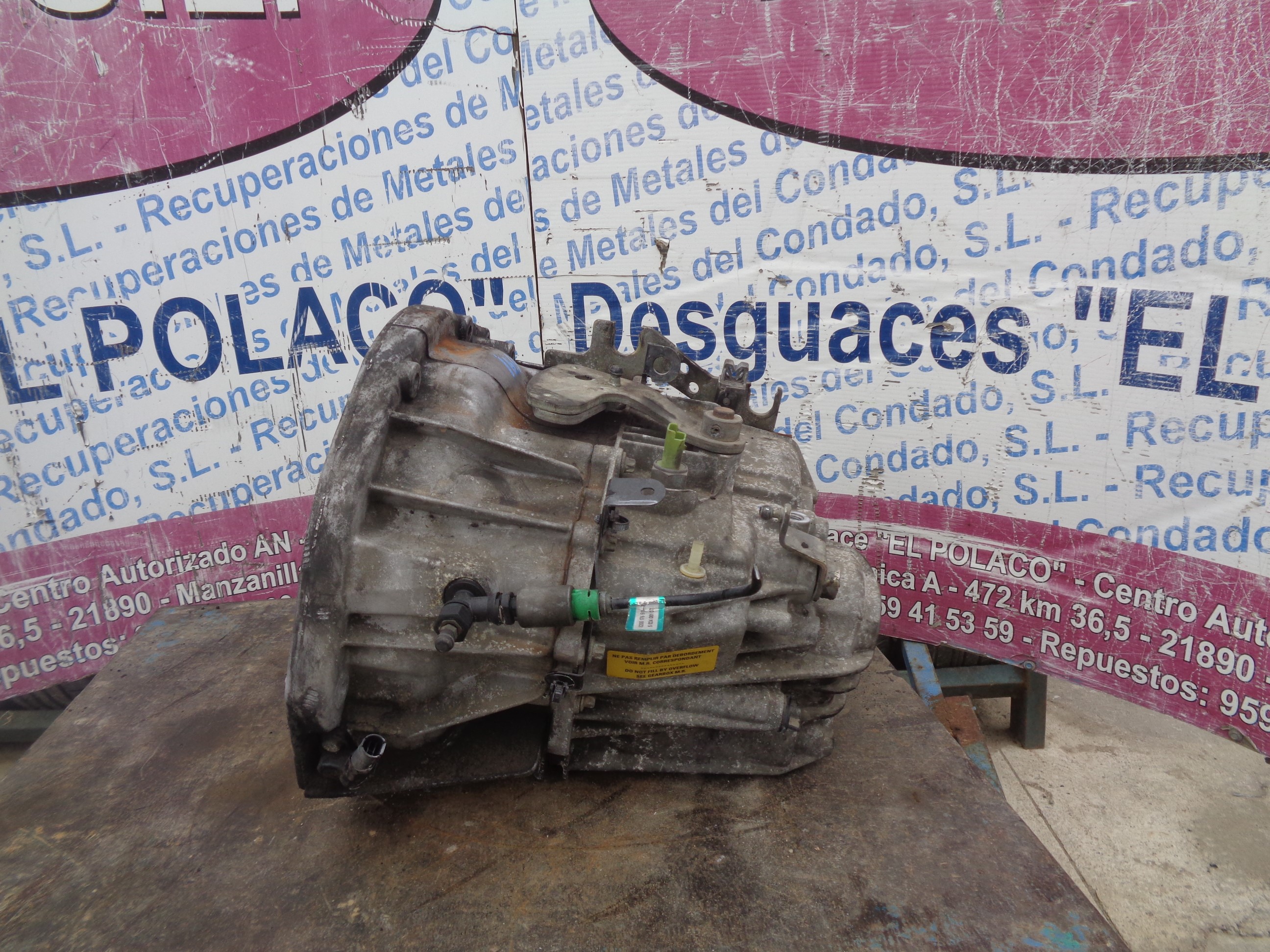 RENAULT Laguna 2 generation (2001-2007) Boîte de vitesses PK6018 22260225