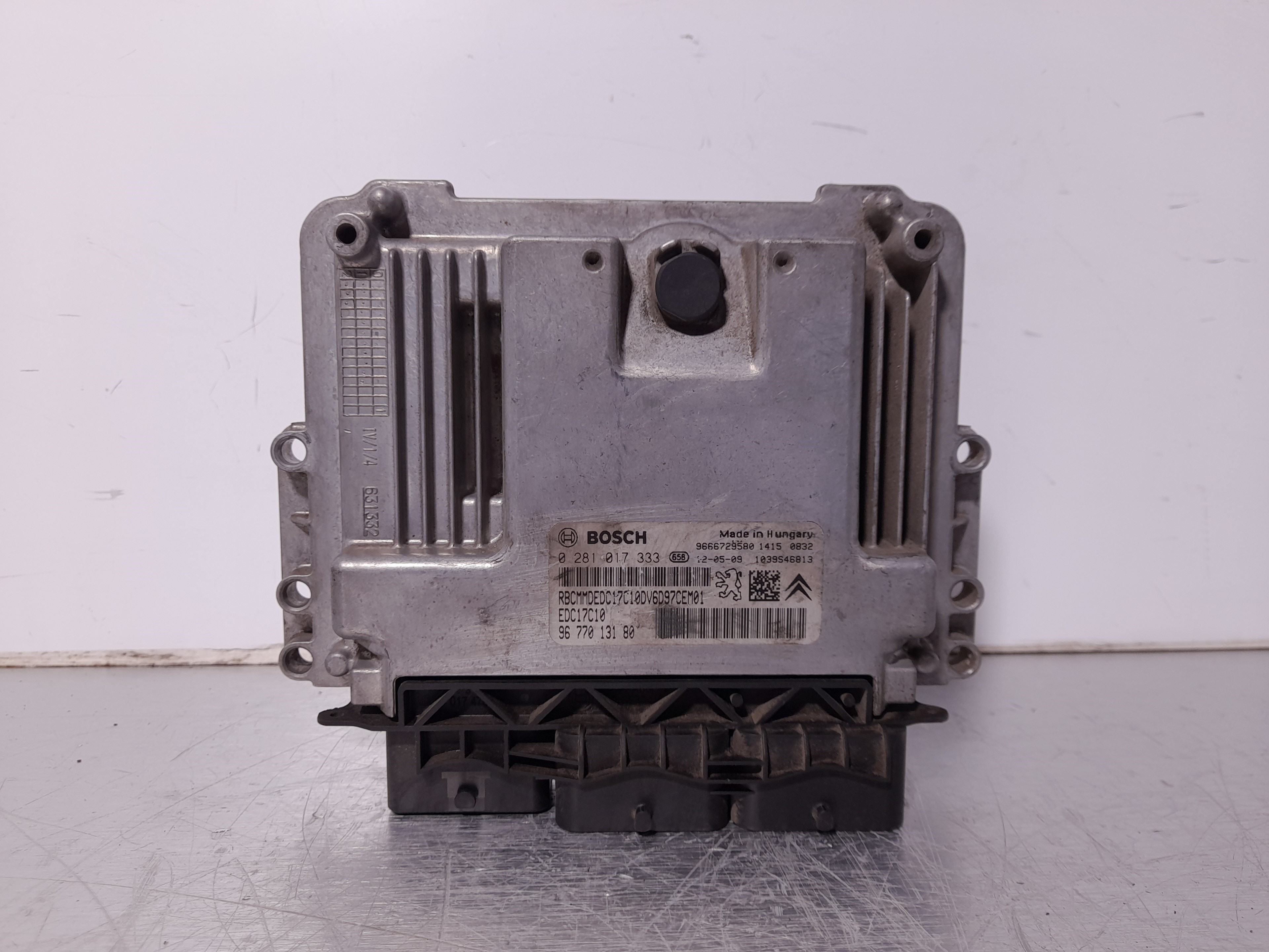 CITROËN C3 Picasso 1 generation (2008-2016) Engine Control Unit ECU 9677013180 25072635