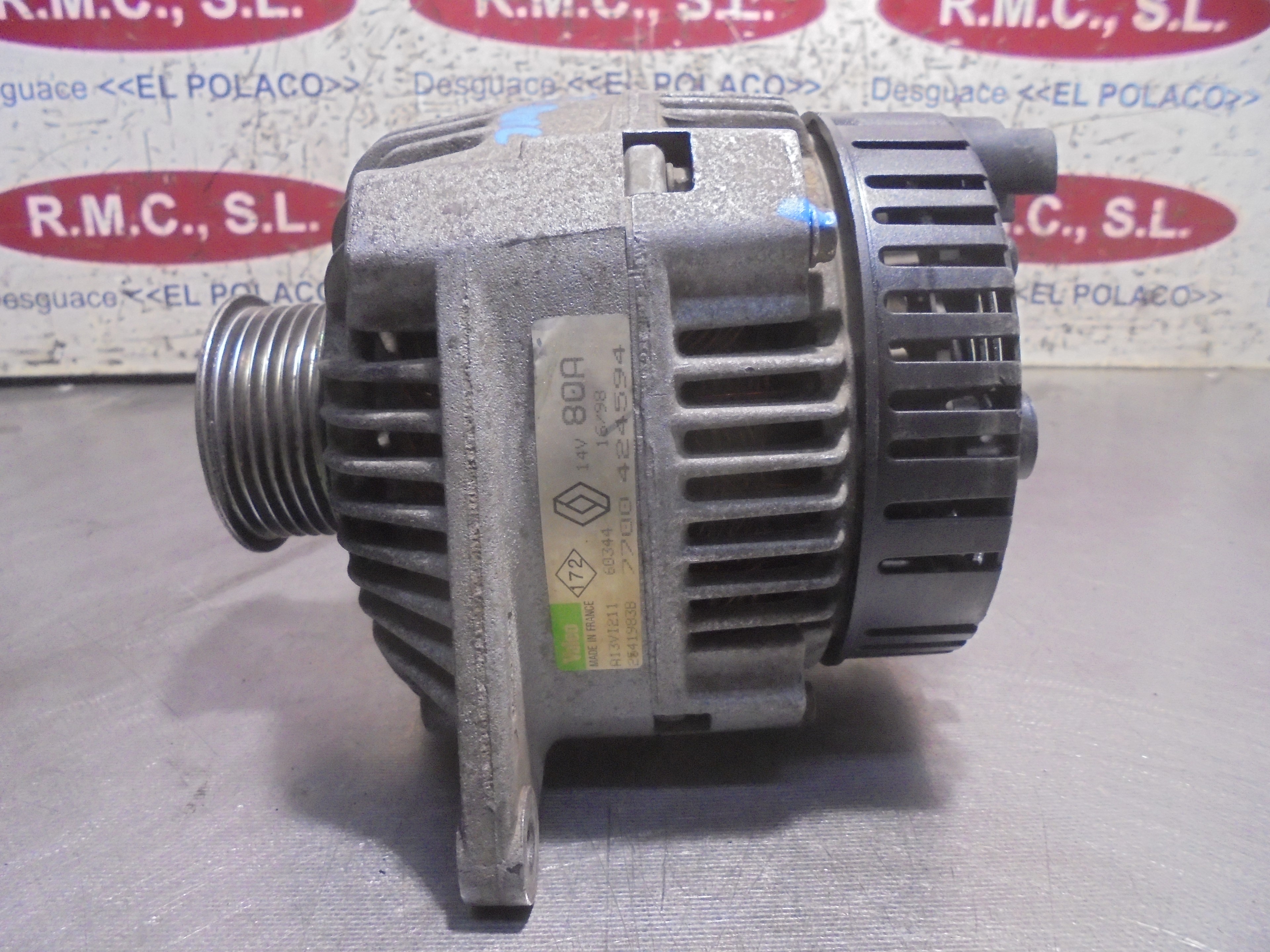 RENAULT Megane 1 generation (1995-2003) Alternator 7700424594 25044844