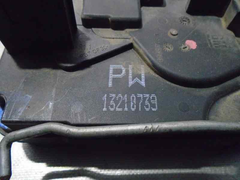 OPEL Astra J (2009-2020) Замок задней правой двери 13210739 23311603