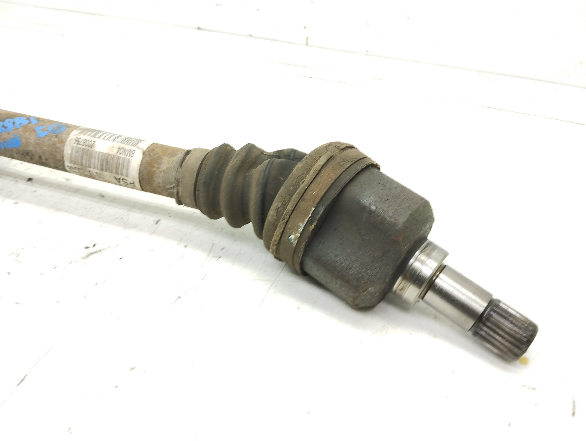 PEUGEOT 307 1 generation (2001-2008) Front Left Driveshaft 9637117780 25209385