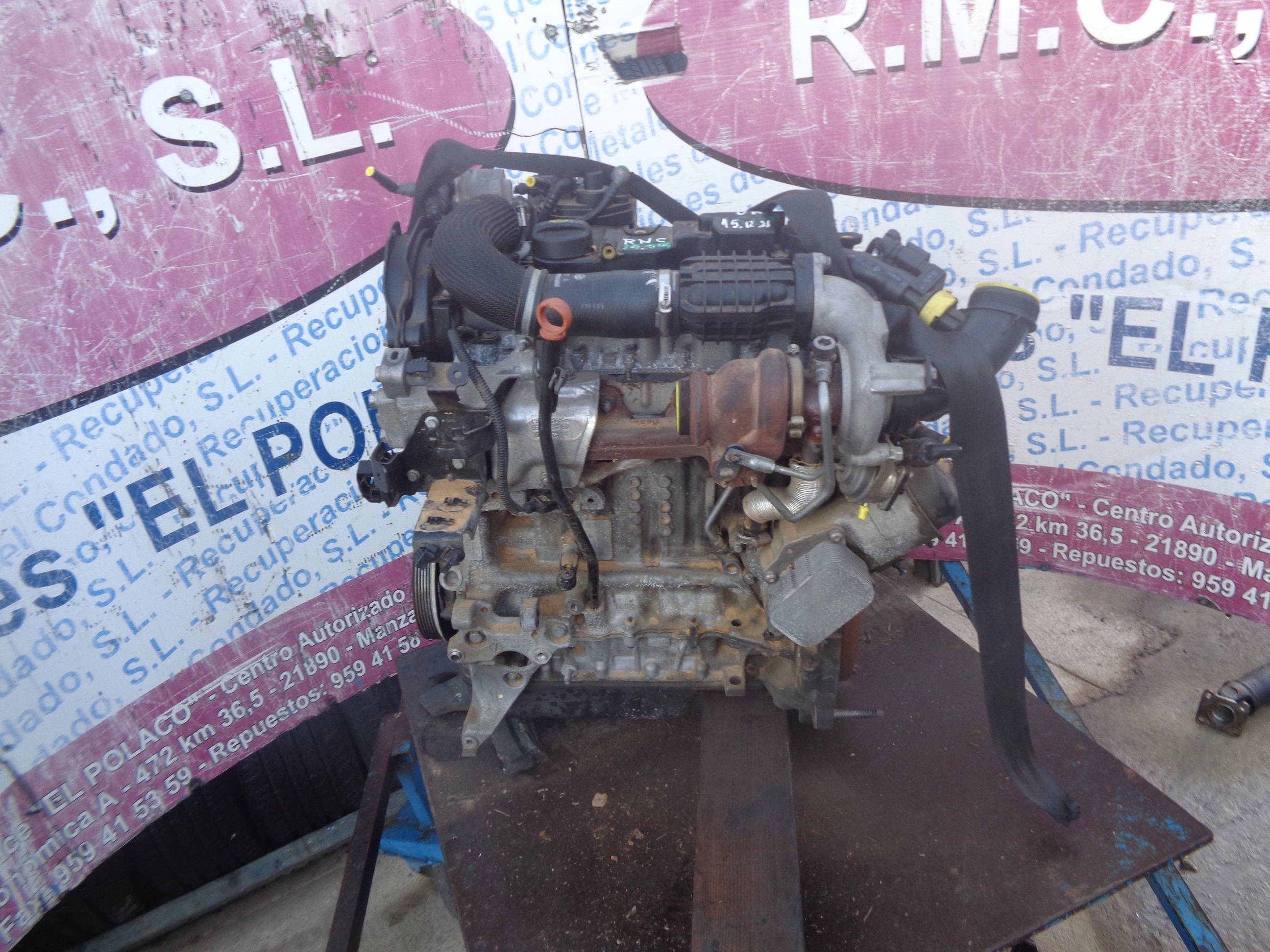 CITROËN C3 1 generation (2002-2010) Engine 8H01 25061549 - Used parts ...