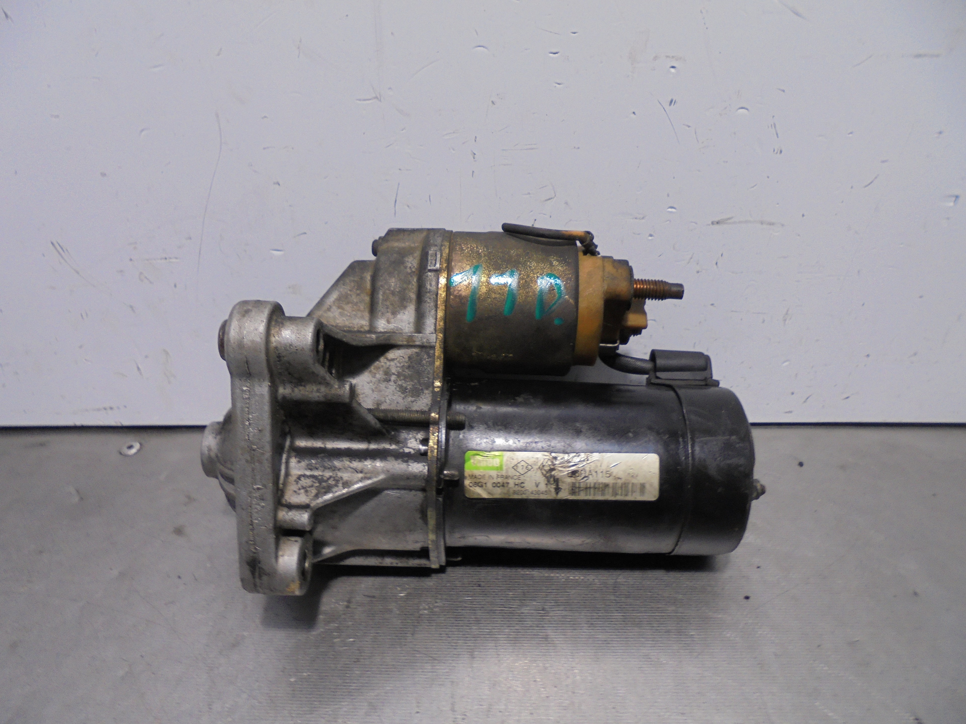 RENAULT Megane 2 generation (2002-2012) Starter Motor 8200143045 25956722