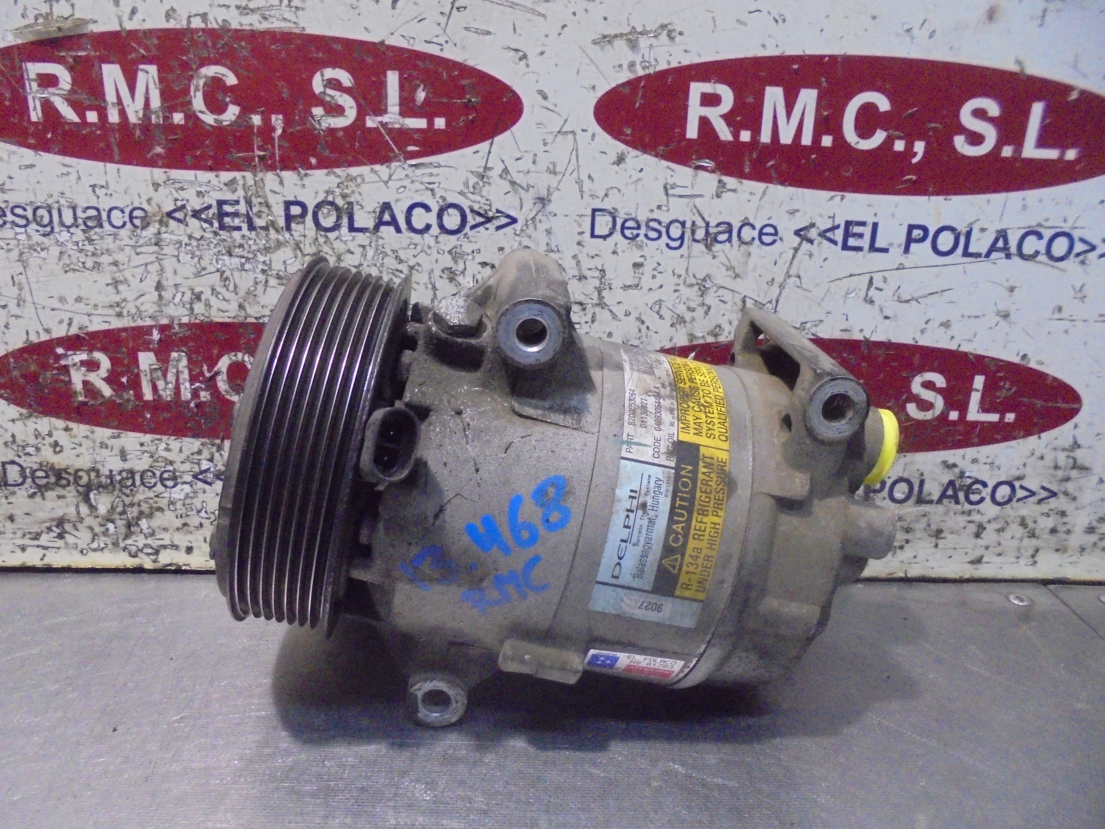 RENAULT Megane 2 generation (2002-2012) Air Condition Pump 8200053264 25213963