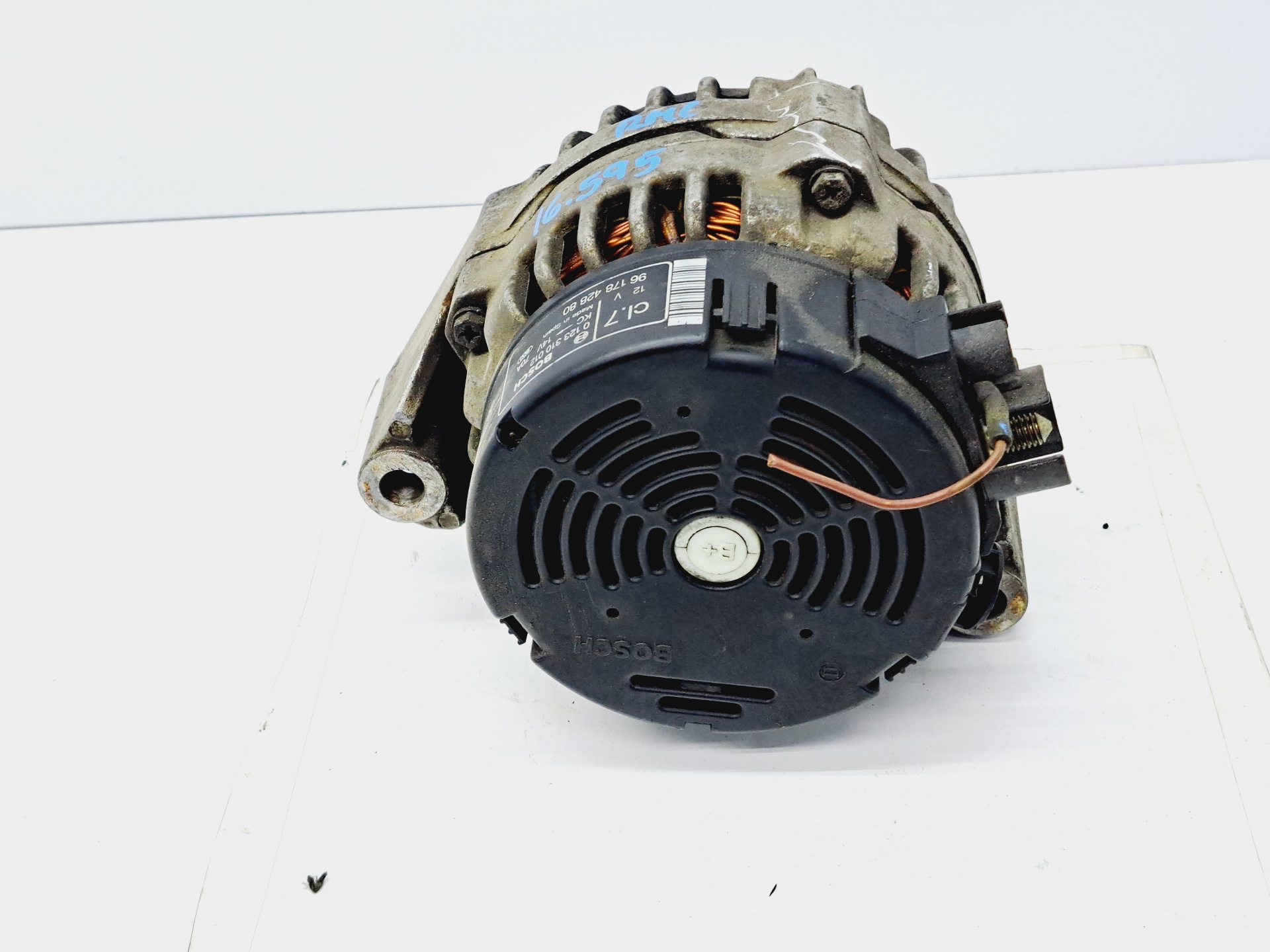 PEUGEOT 306 1 generation (1993-2002) Alternator 9617842880 25075956