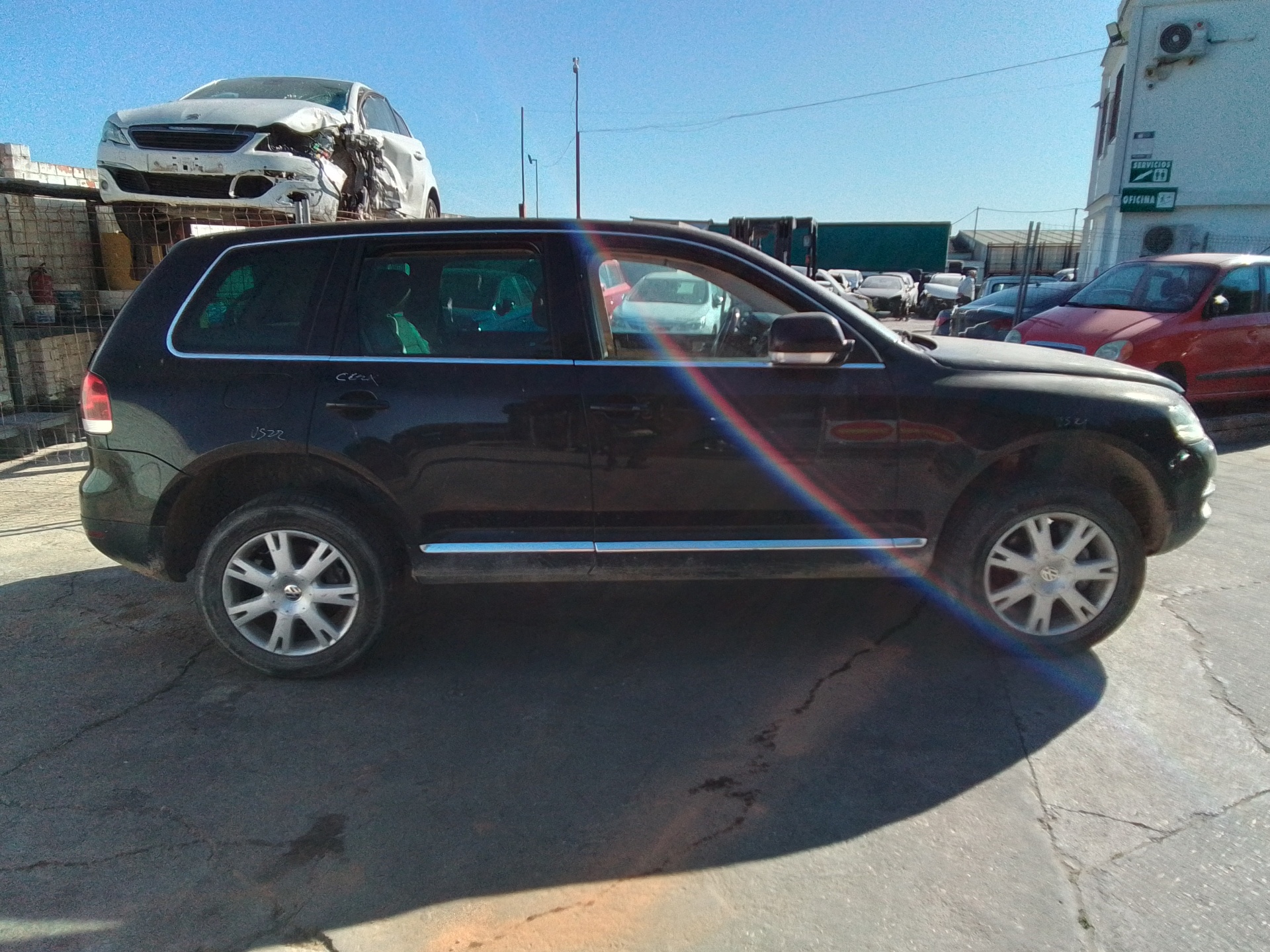 VOLKSWAGEN Touareg 1 generation (2002-2010) Rétroviseur latéral droit 25215256