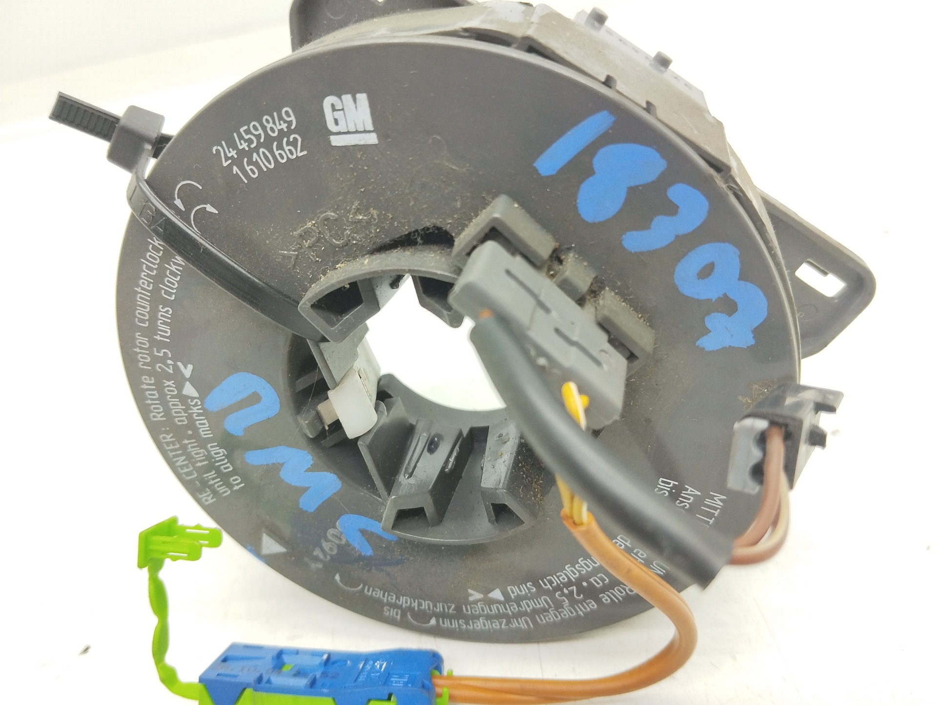 OPEL Meriva 1 generation (2002-2010) Rat Slip Ring Squib 24459849 25083865