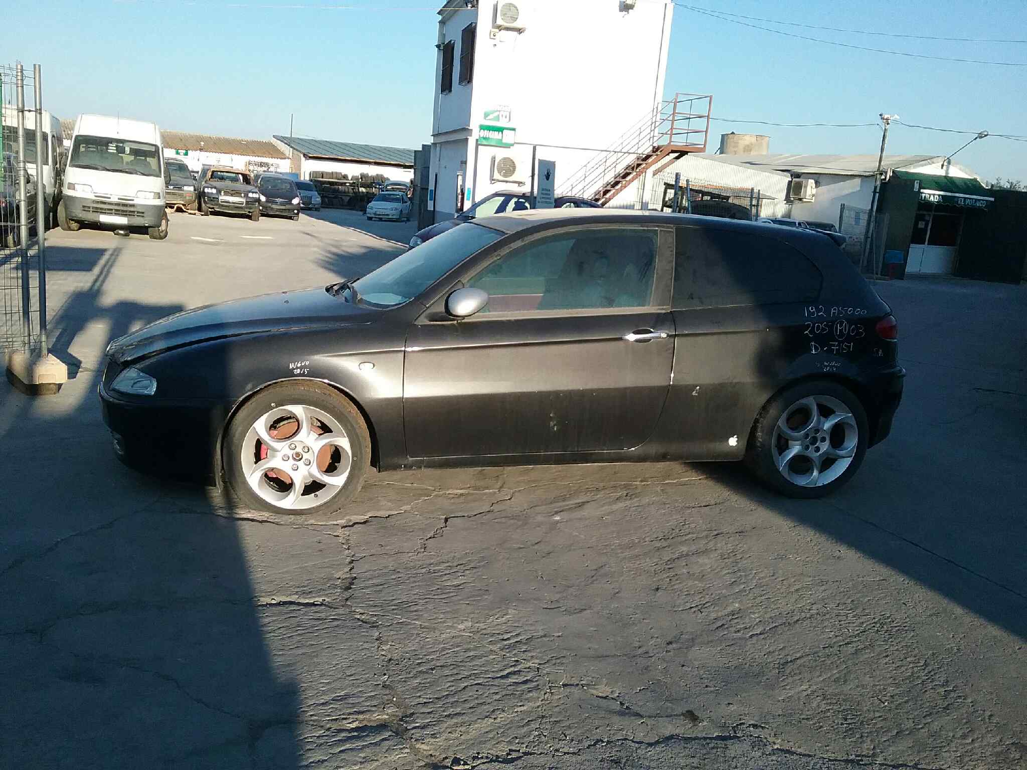 ALFA ROMEO 147 2 generation (2004-2010) Дверь передняя левая 0051740788 23342393