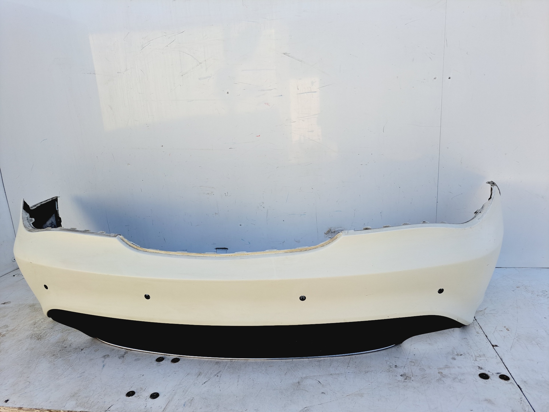 MERCEDES-BENZ CLA-Class C117 (2013-2016) Rear Bumper 23333766