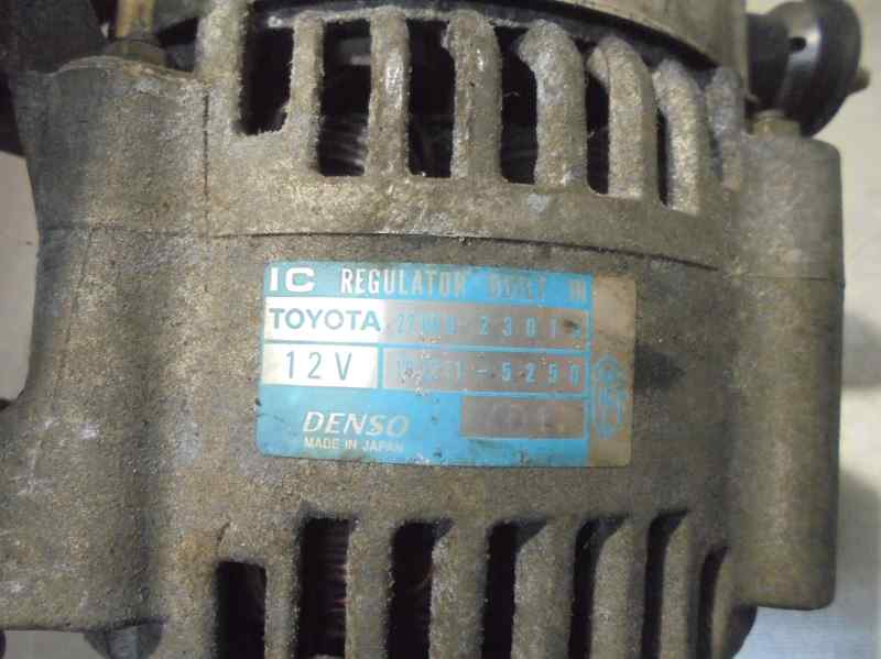 TOYOTA Yaris 1 generation (1999-2005) Generatorius 2706023010 23344246