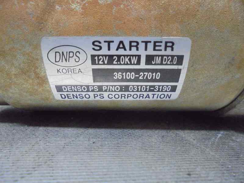 KIA Sportage 2 generation (2004-2010) Starteris 3610027010 23343057