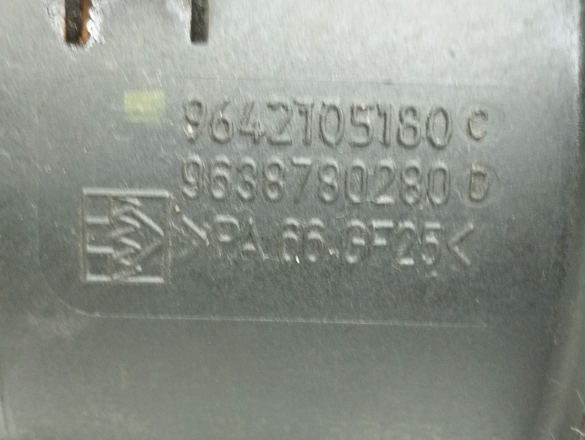 MITSUBISHI ASX 1 generation (2010-2020) Kuro (degalų) filtro korpusas 9642105180 25372048