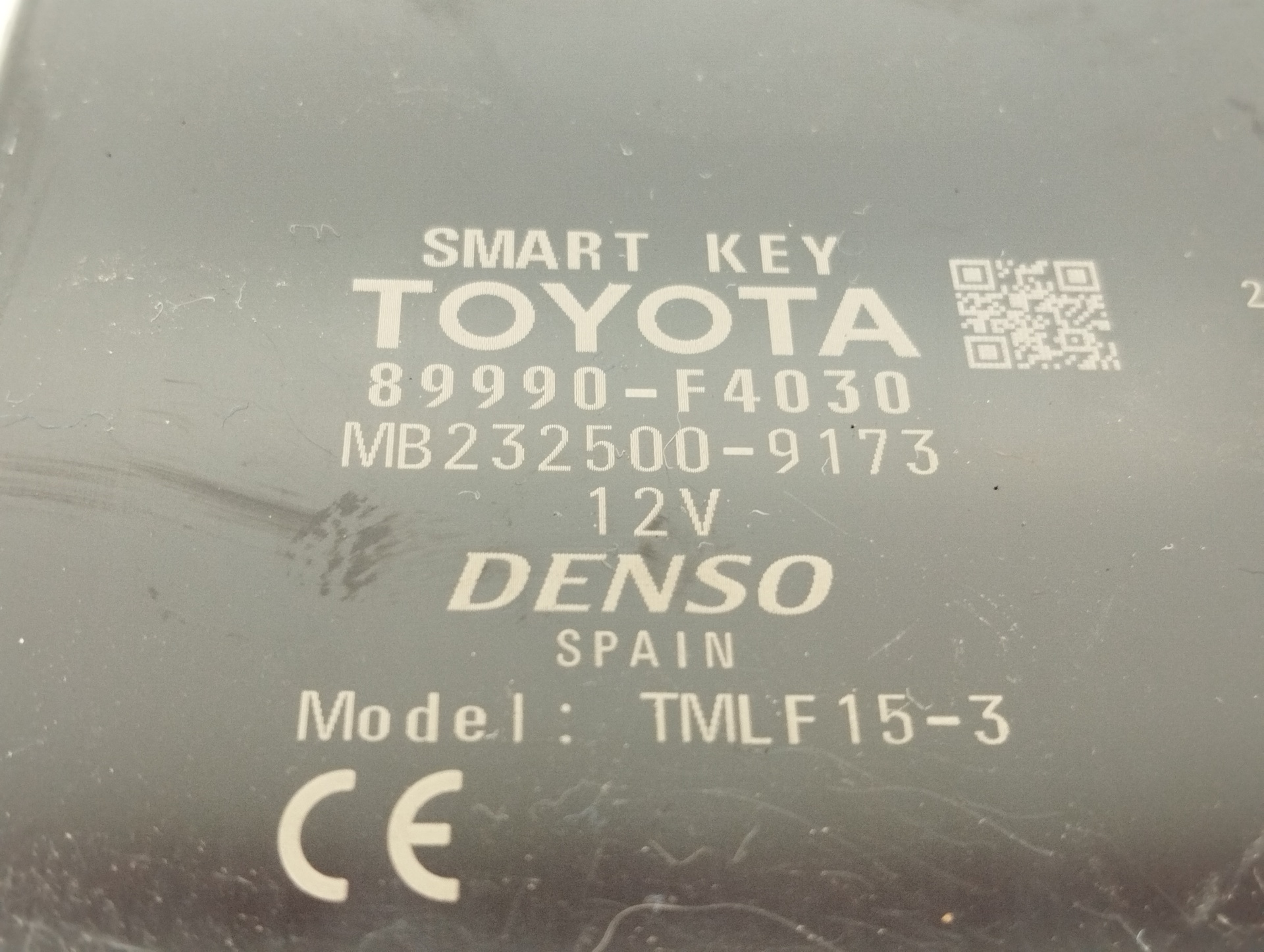 TOYOTA C-HR 1 generation (2016-2023) Egyéb vezérlőegységek 89990F4030 25895935