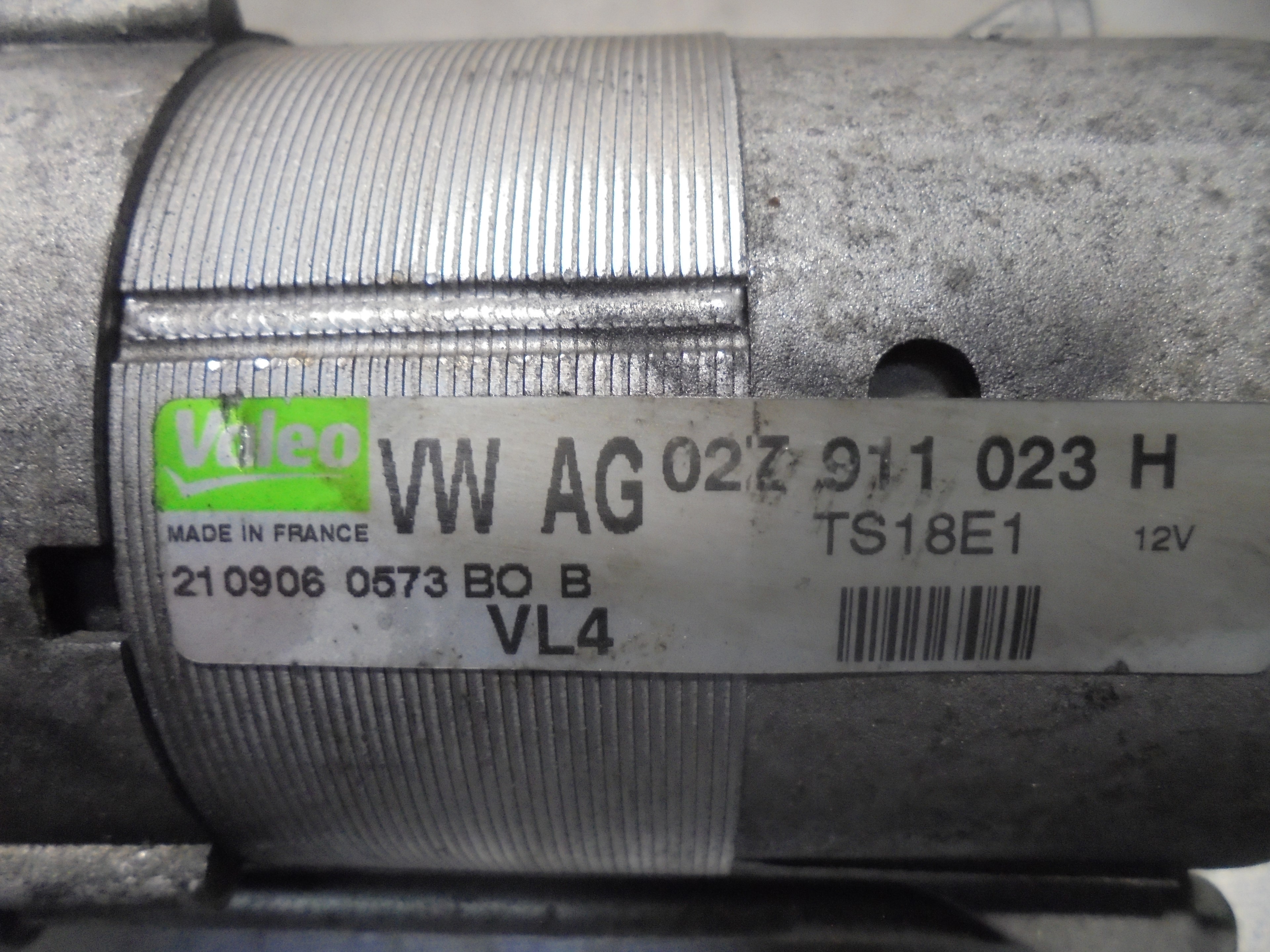 SEAT Ibiza 3 generation (2002-2008) Starter Motor 02Z911023 25045162