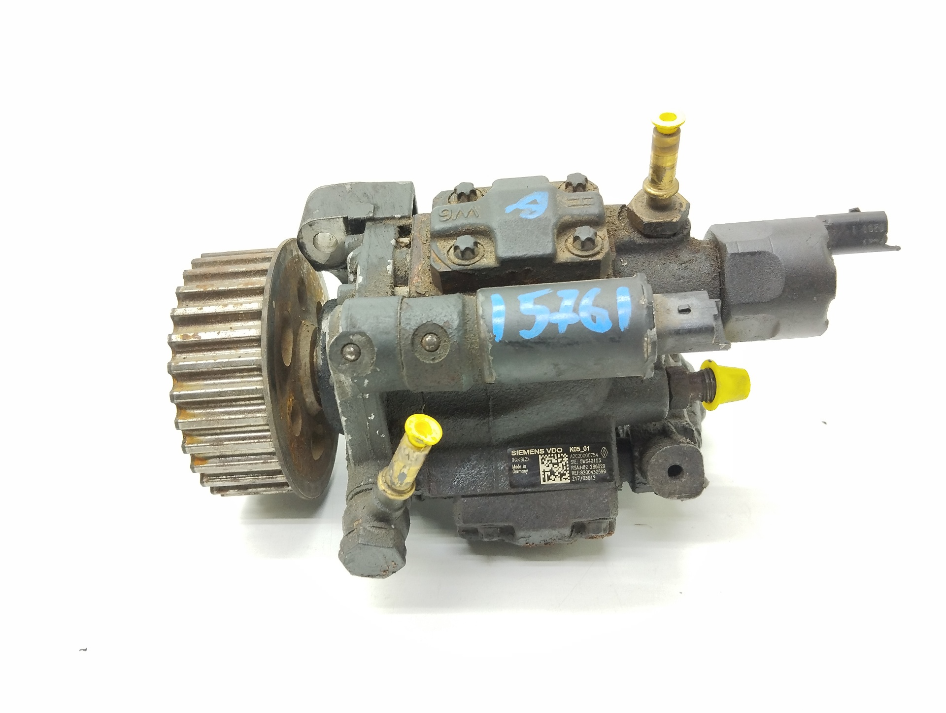 RENAULT Megane 2 generation (2002-2012) Högtrycksbränslepump 5WS40153 25894729