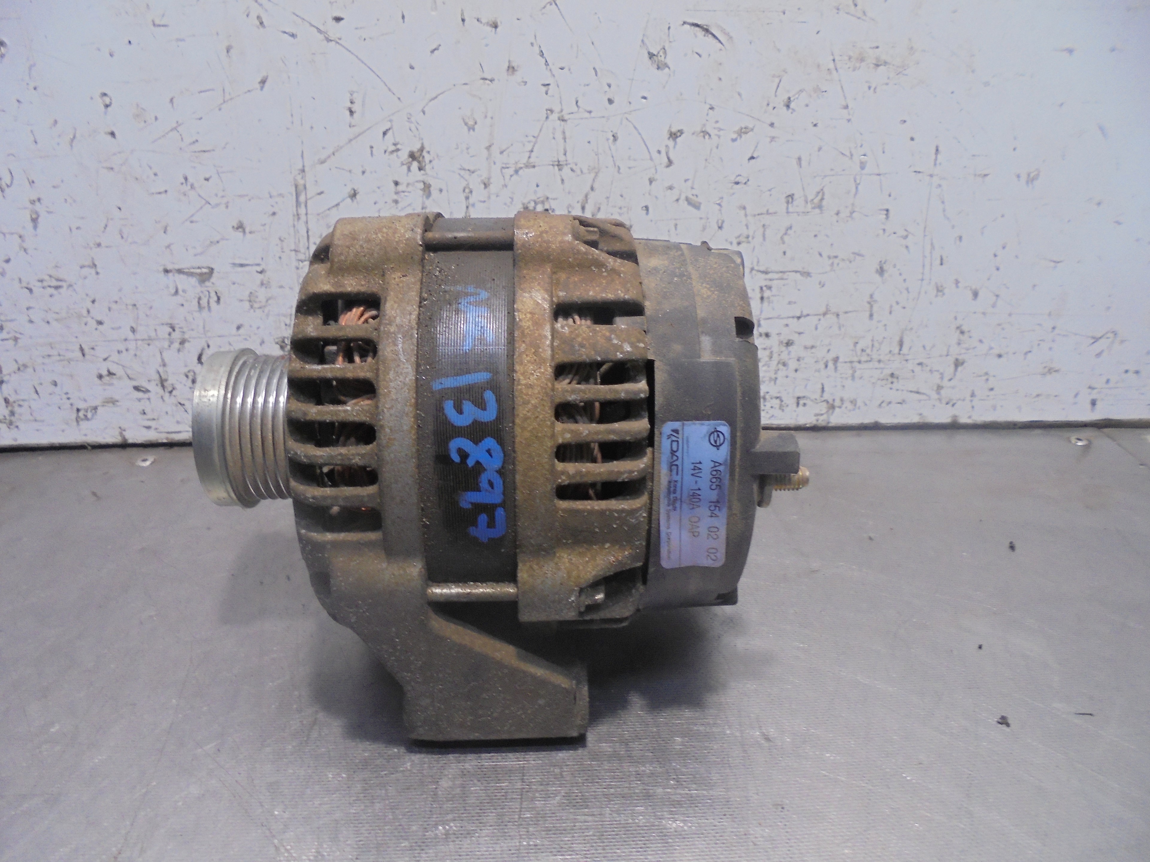 SSANGYONG Kyron 1 generation (2005-2015) Alternator A6651540202 25213997