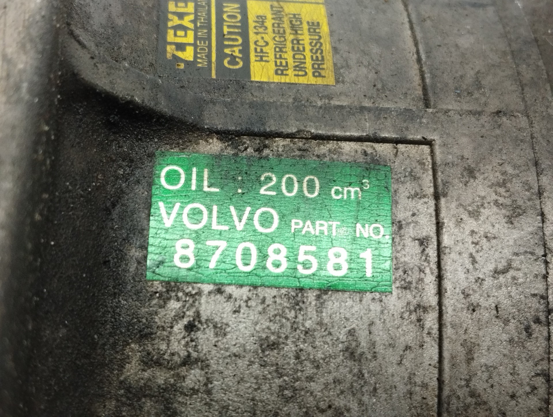 VOLVO XC90 1 generation (2002-2014) Помпа кондиціонера 8708581 25965330