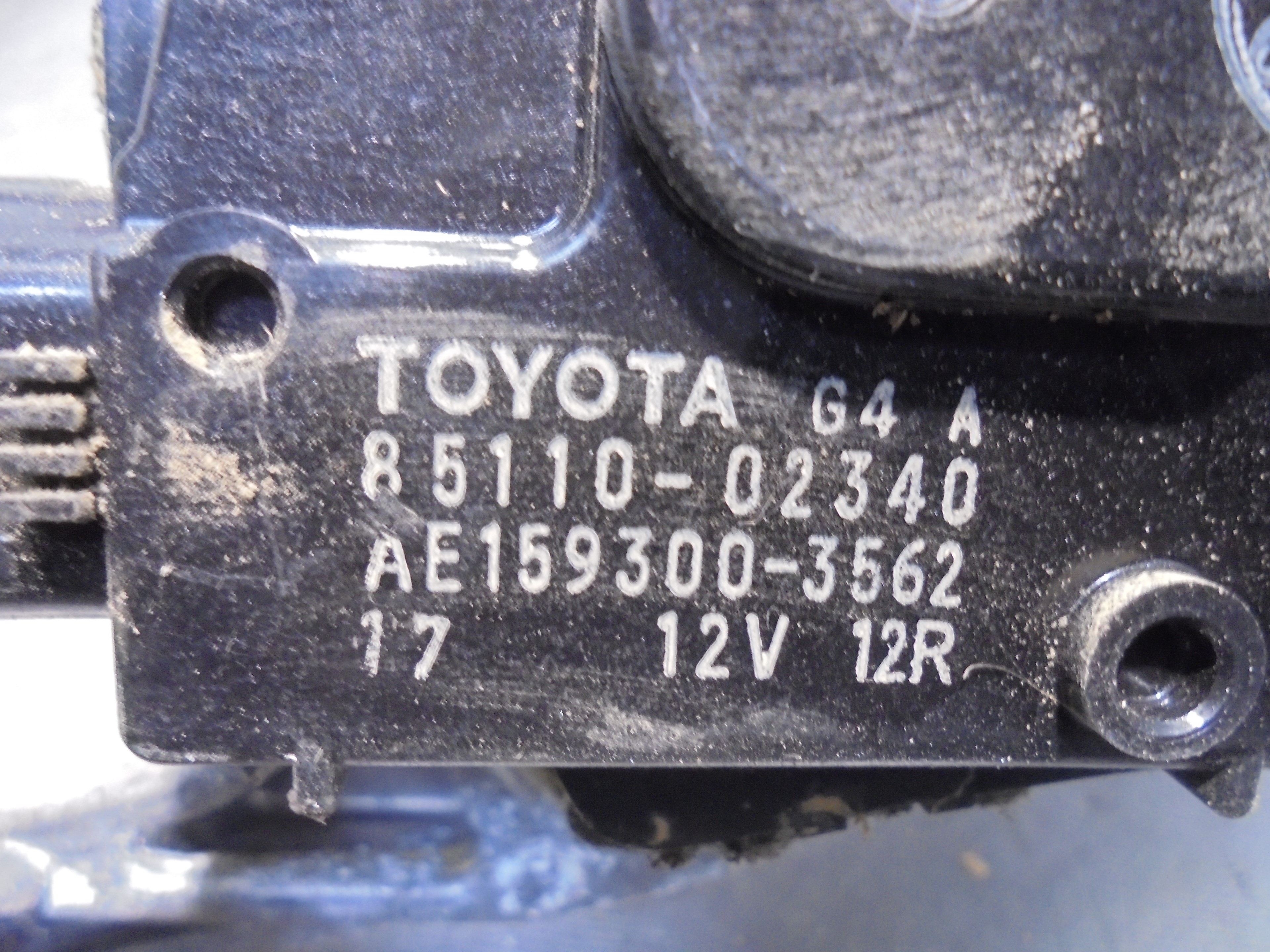 TOYOTA Auris 1 generation (2006-2012) Mecanism ștergător de parbriz față 8511002340 25071110