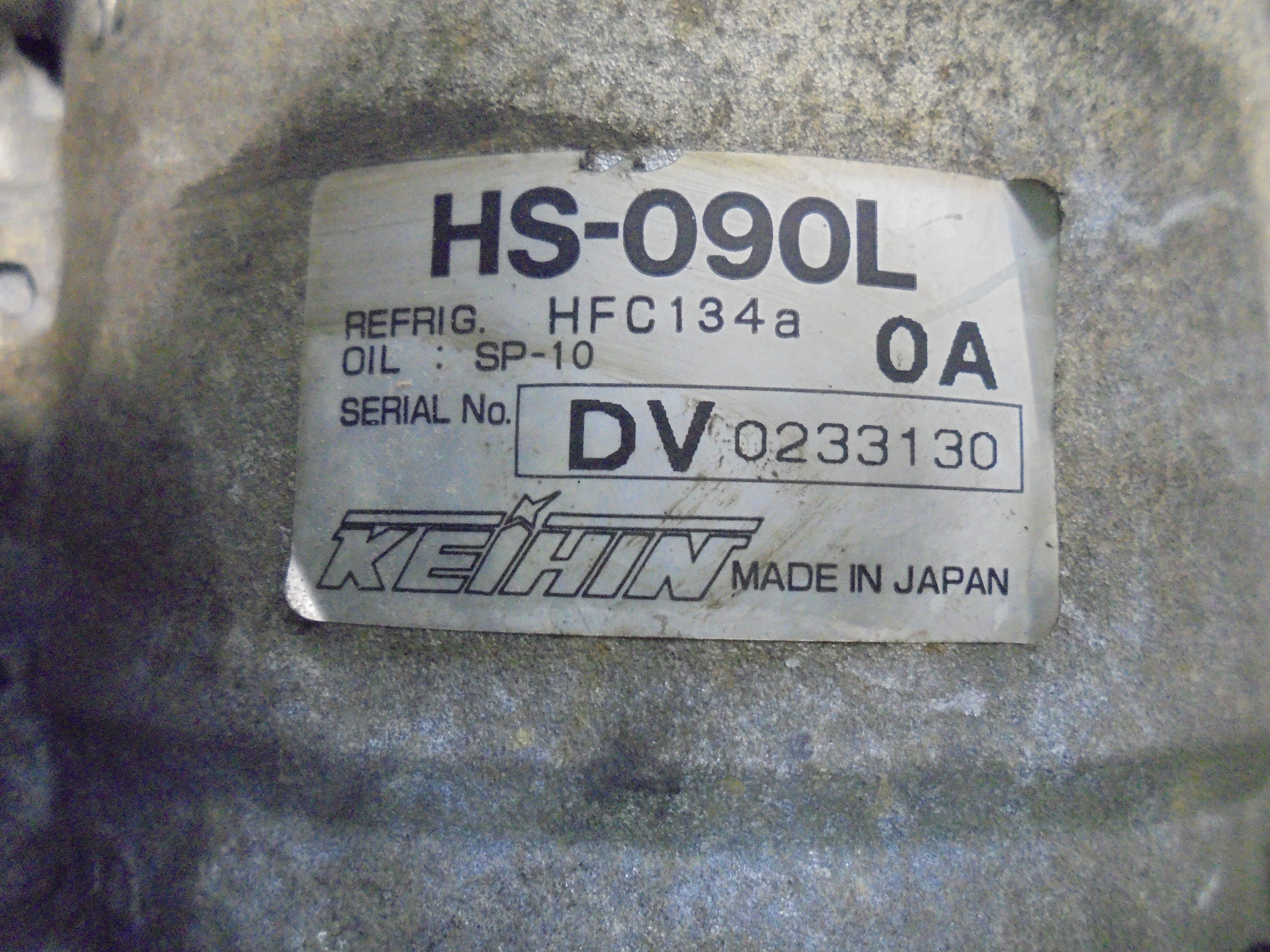 HONDA CR-V 1 generation (1995-2001) Hасос кондиционера HS090L 25032861