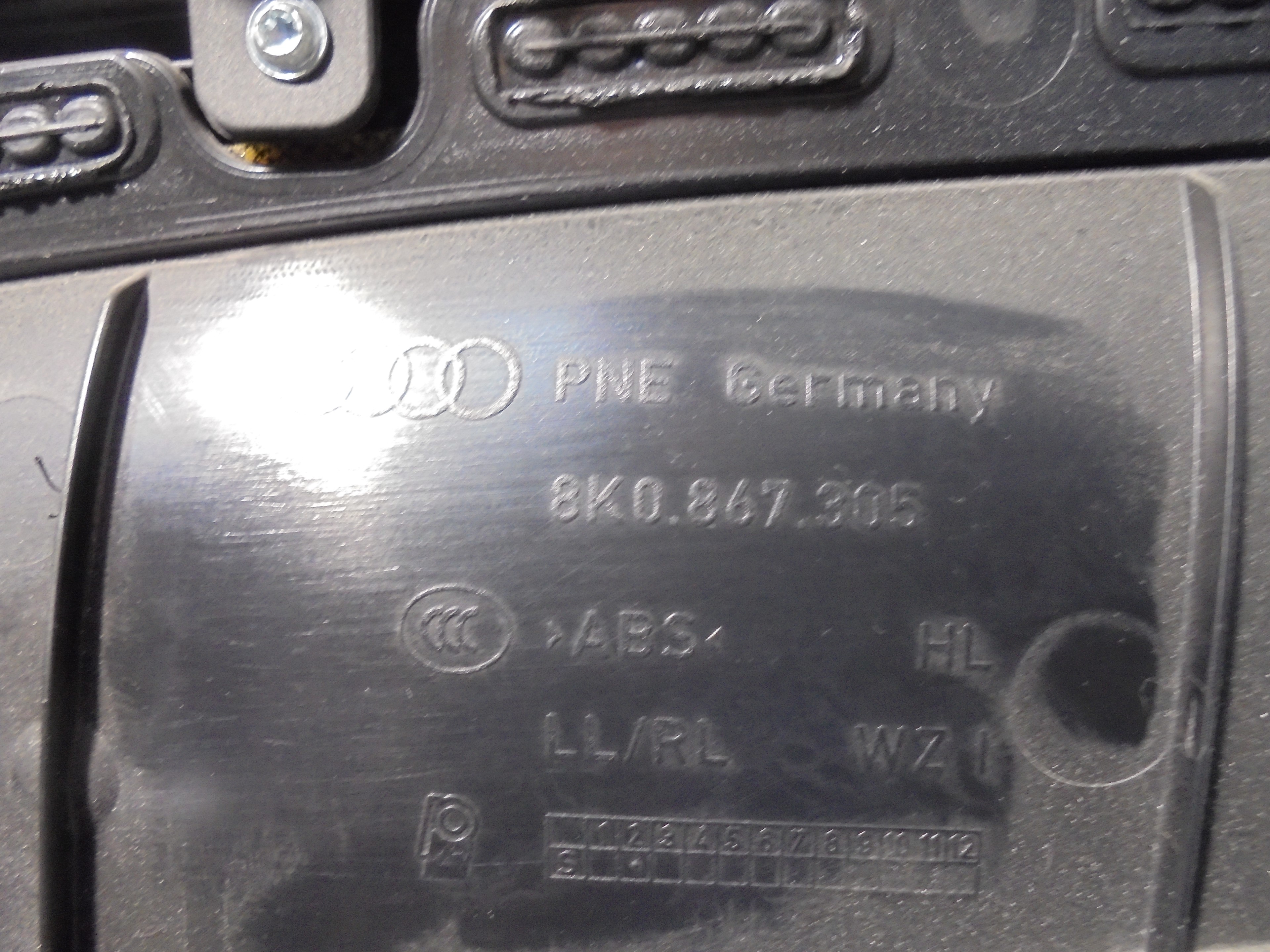 AUDI A5 Sportback Rear Left Door Molding 25074166