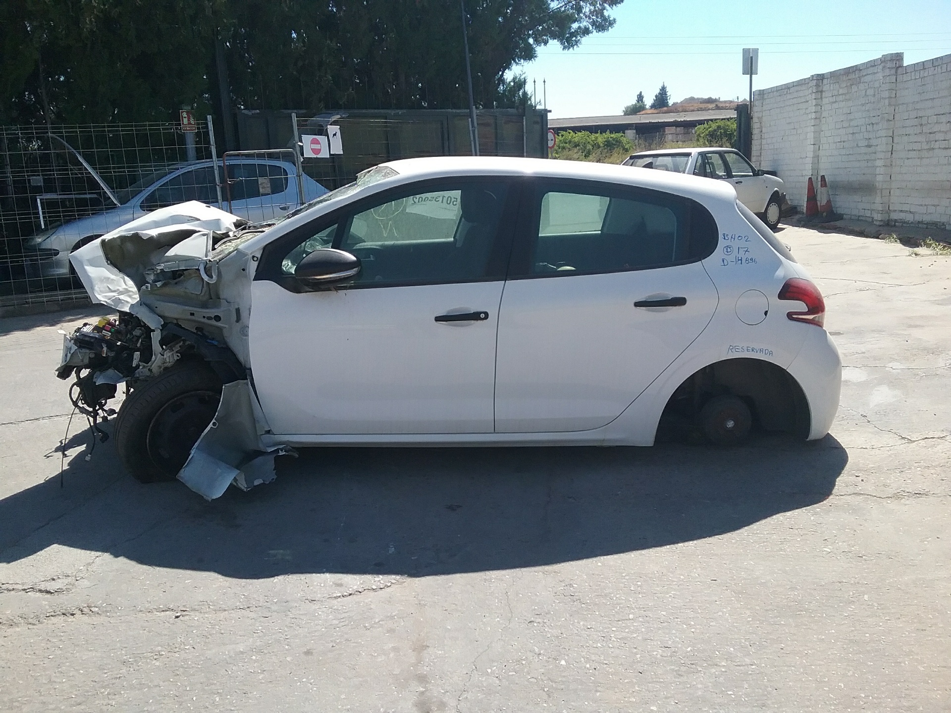 PEUGEOT 208 Peugeot 208 (2012-2015) Замок правої передньої двері 9812500780 25964981