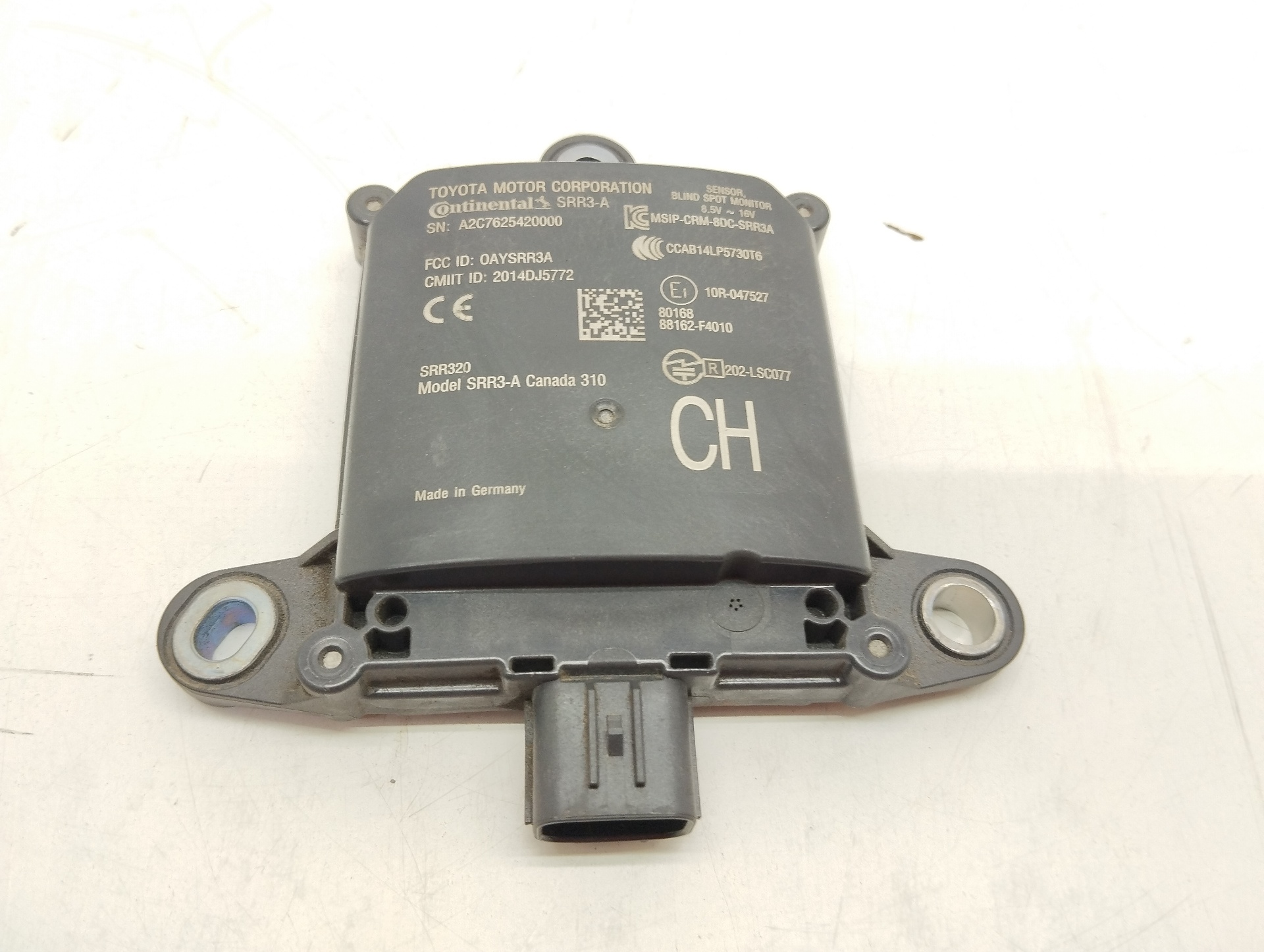 TOYOTA C-HR 1 generation (2016-2023) Other Control Units A2C7625420000 25895906