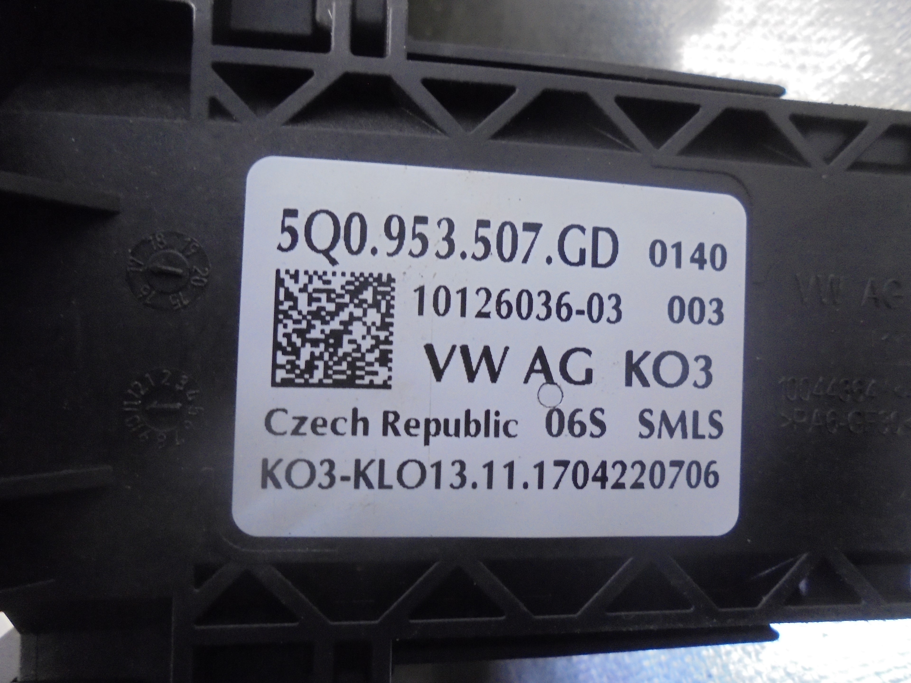 SEAT Leon 3 generation (2012-2020) поворота переключение  5Q0953507GD 25061424