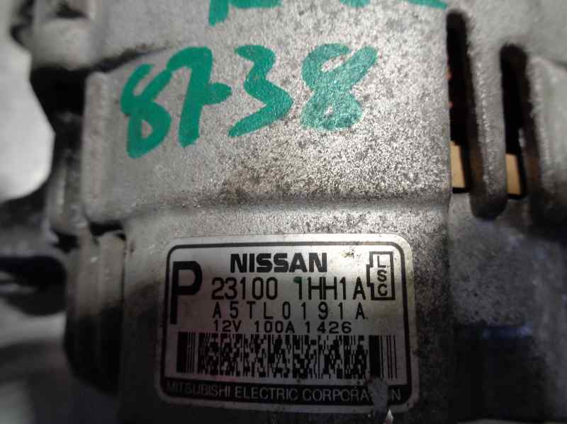 NISSAN Micra K13 (2010-2016) Generatorius 23100 25212376
