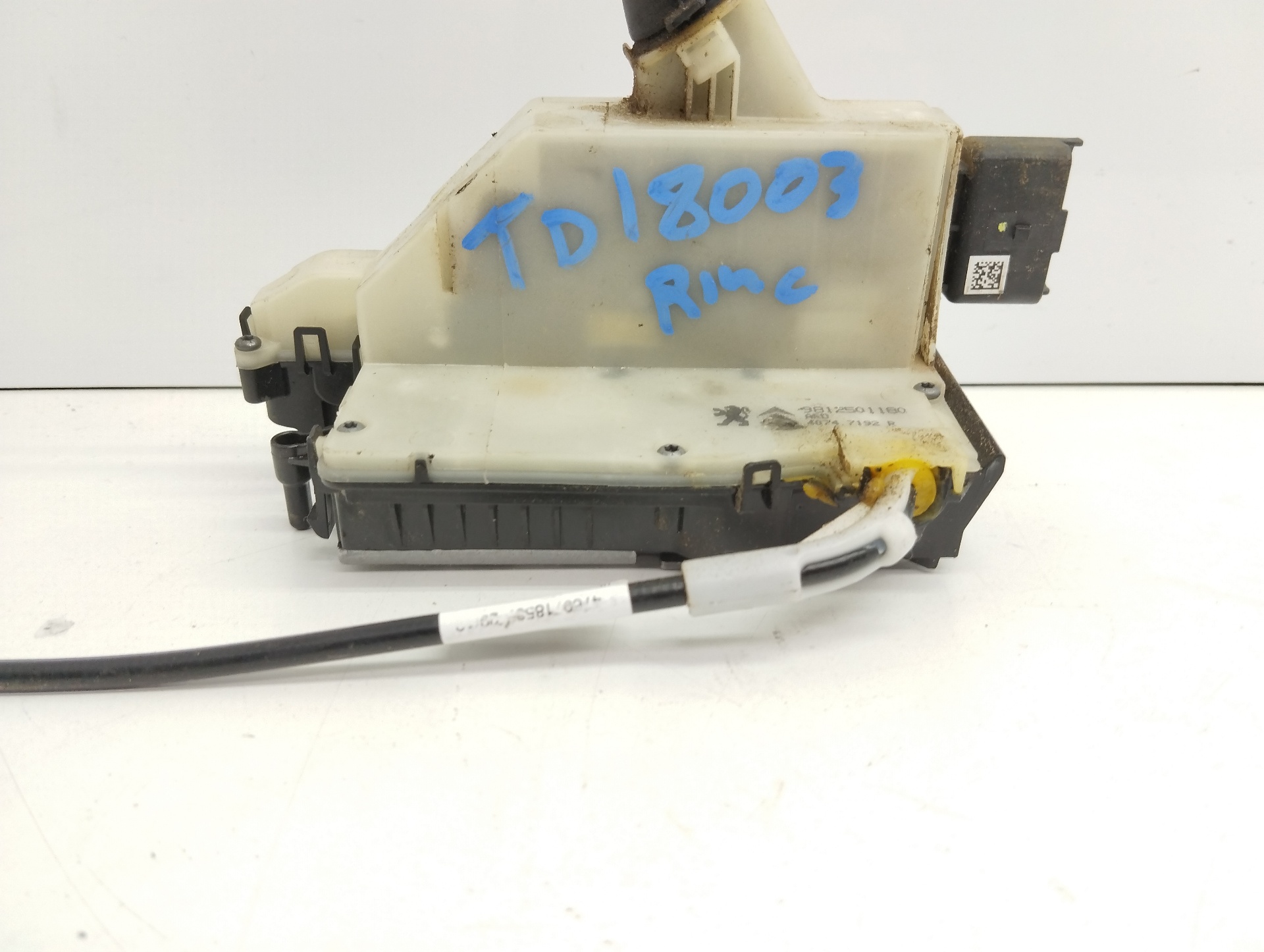 PEUGEOT 2008 1 generation (2013-2020) Rear Right Door Lock 9812501180 25079578