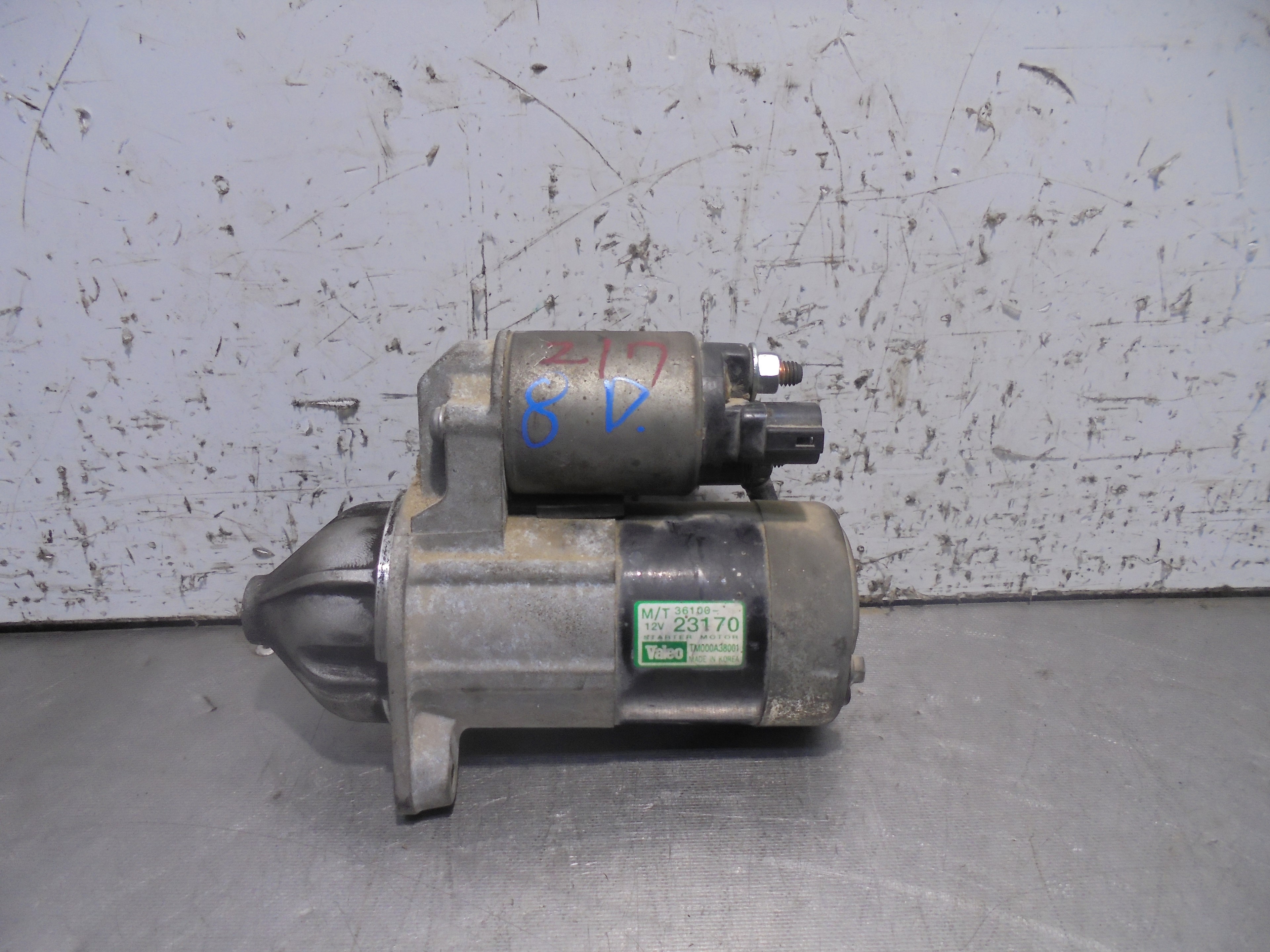 HYUNDAI GK (2 generation) (2001-2009) Starter Motor 3610023170 25893002