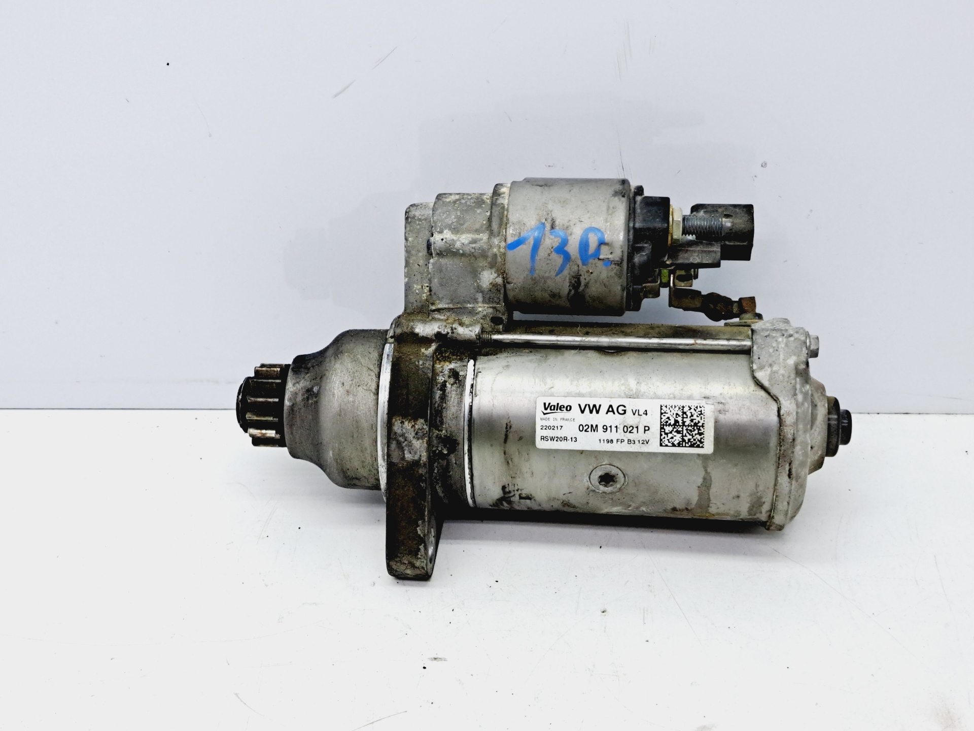 SEAT Leon 3 generation (2012-2020) Starter Motor 02M911021P 23329030