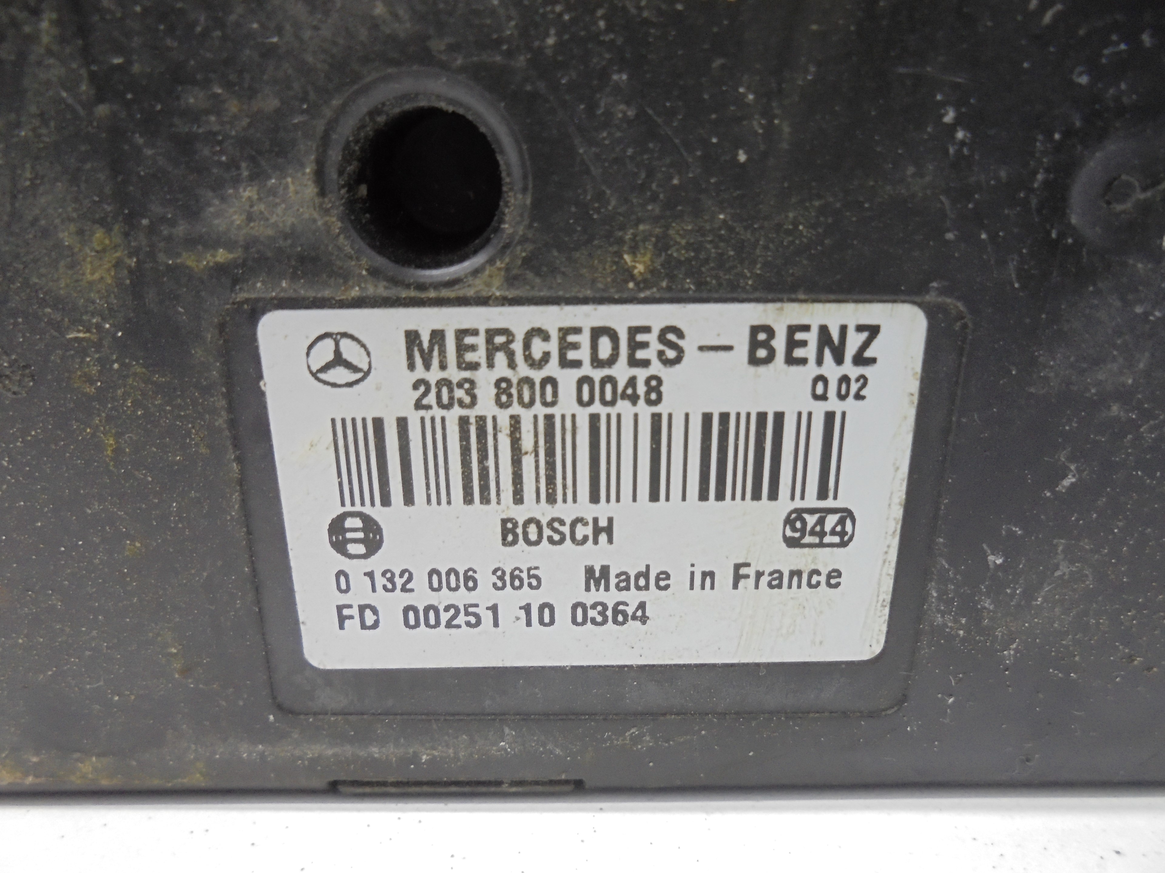 MITSUBISHI C-Class W203/S203/CL203 (2000-2008) Egyéb vezérlőegységek 2038000048 25036403