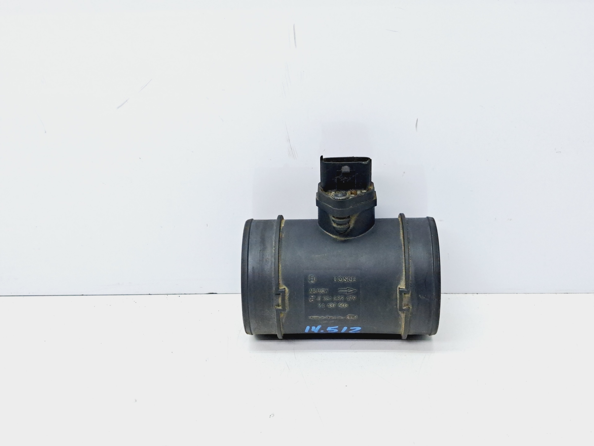 OPEL Vectra C (2002-2005) Mass Air Flow Sensor MAF 24437503 23329525