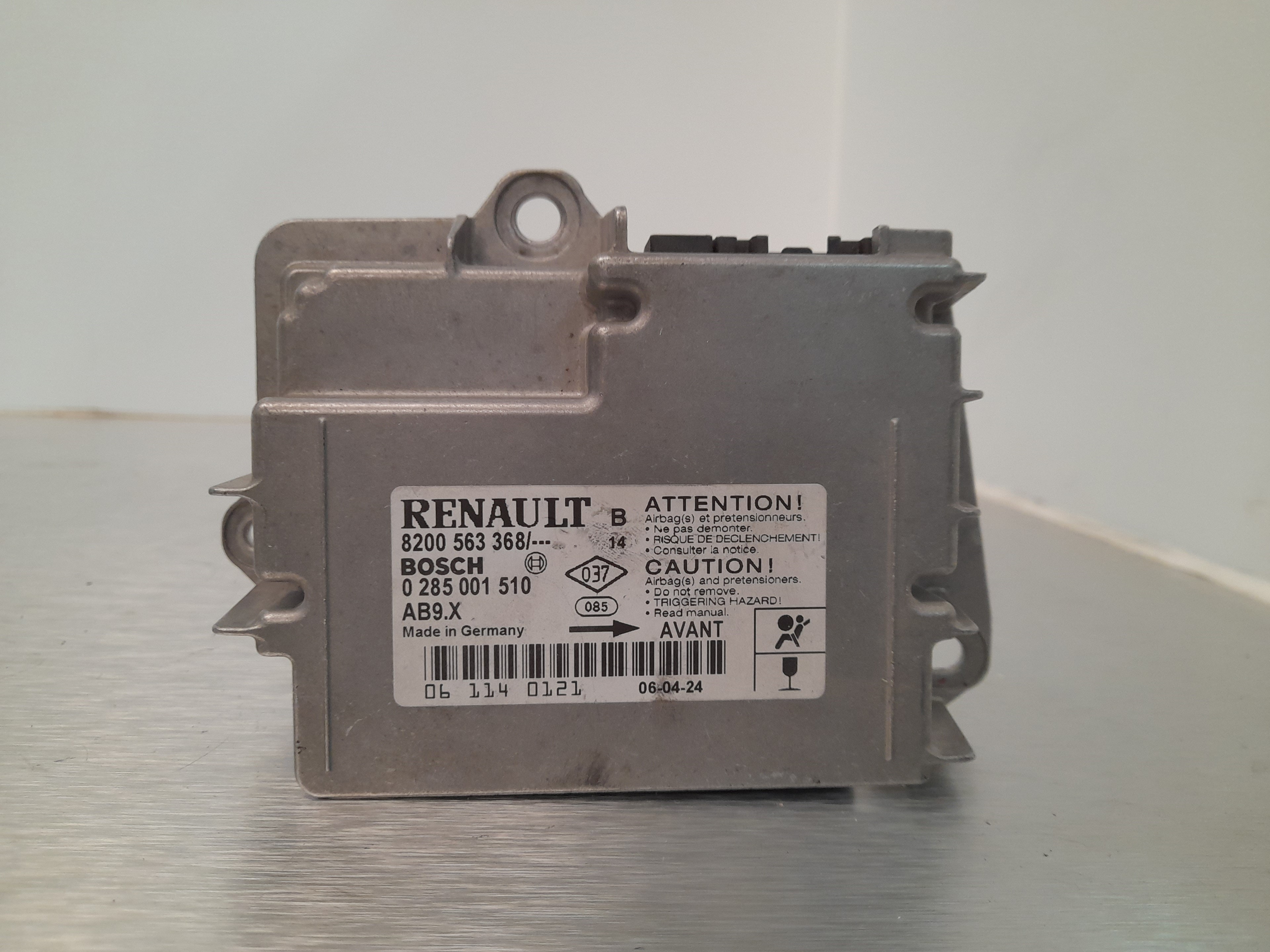 RENAULT Clio 3 generation (2005-2012) Блок SRS 8200563368 25061925