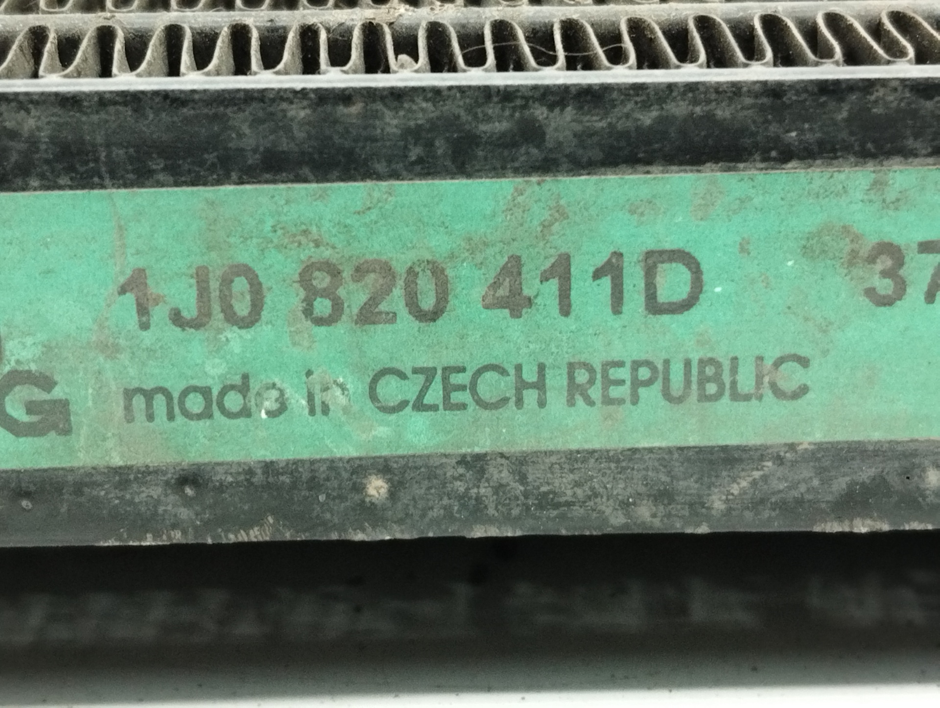 SKODA Octavia 2 generation (2004-2013) Aušinimo radiatorius 1J0820411D 25083416