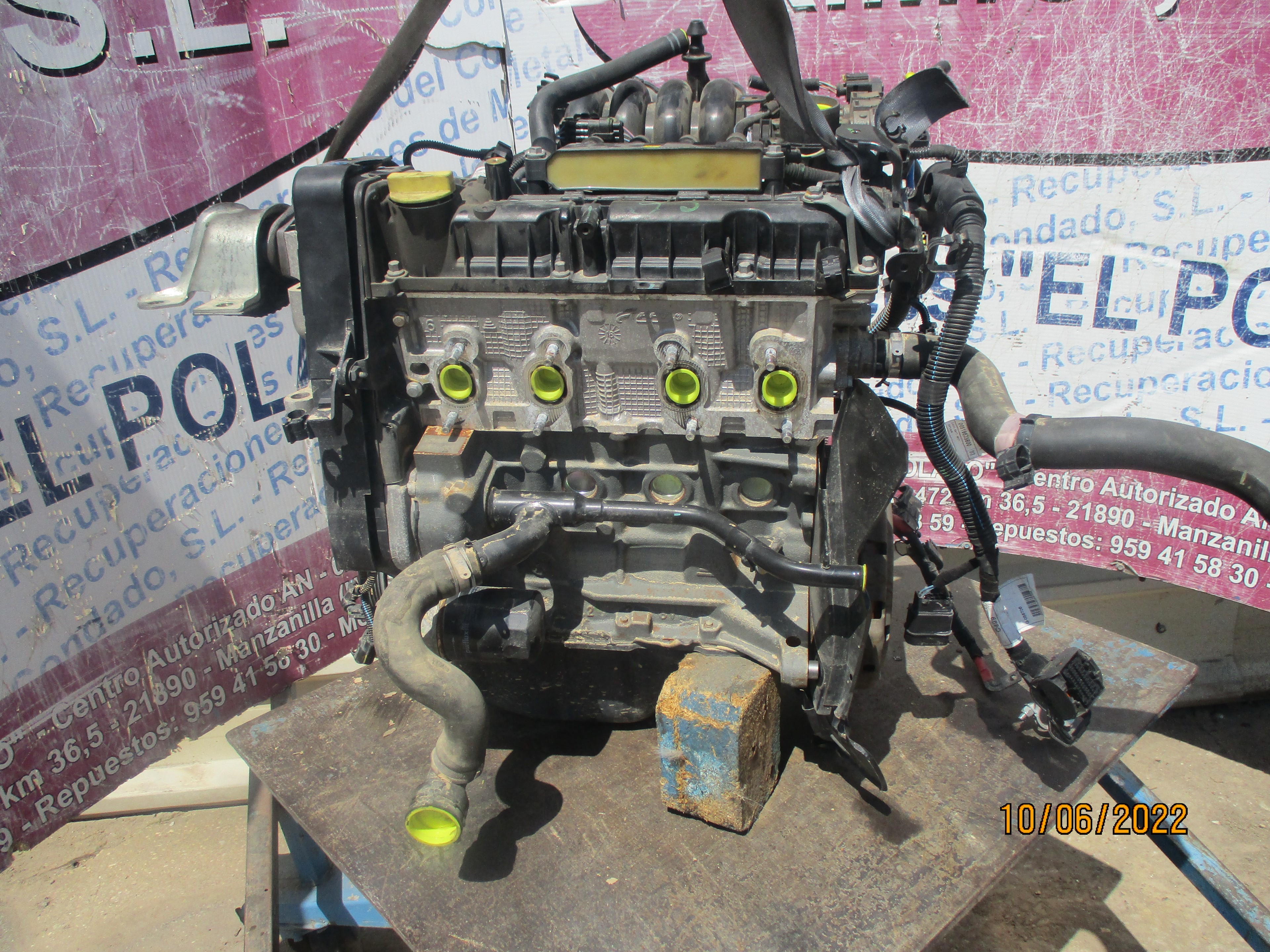 FIAT 500 2 generation (2008-2024) Двигатель 169A4000 25070991