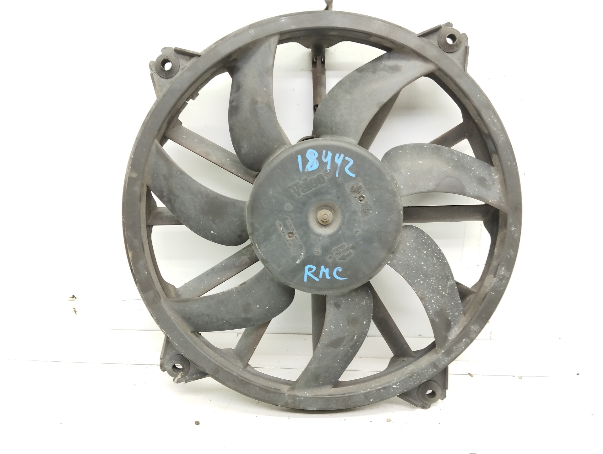 CITROËN C4 1 generation (2004-2011) Diffuser Fan 988495HC 25401147