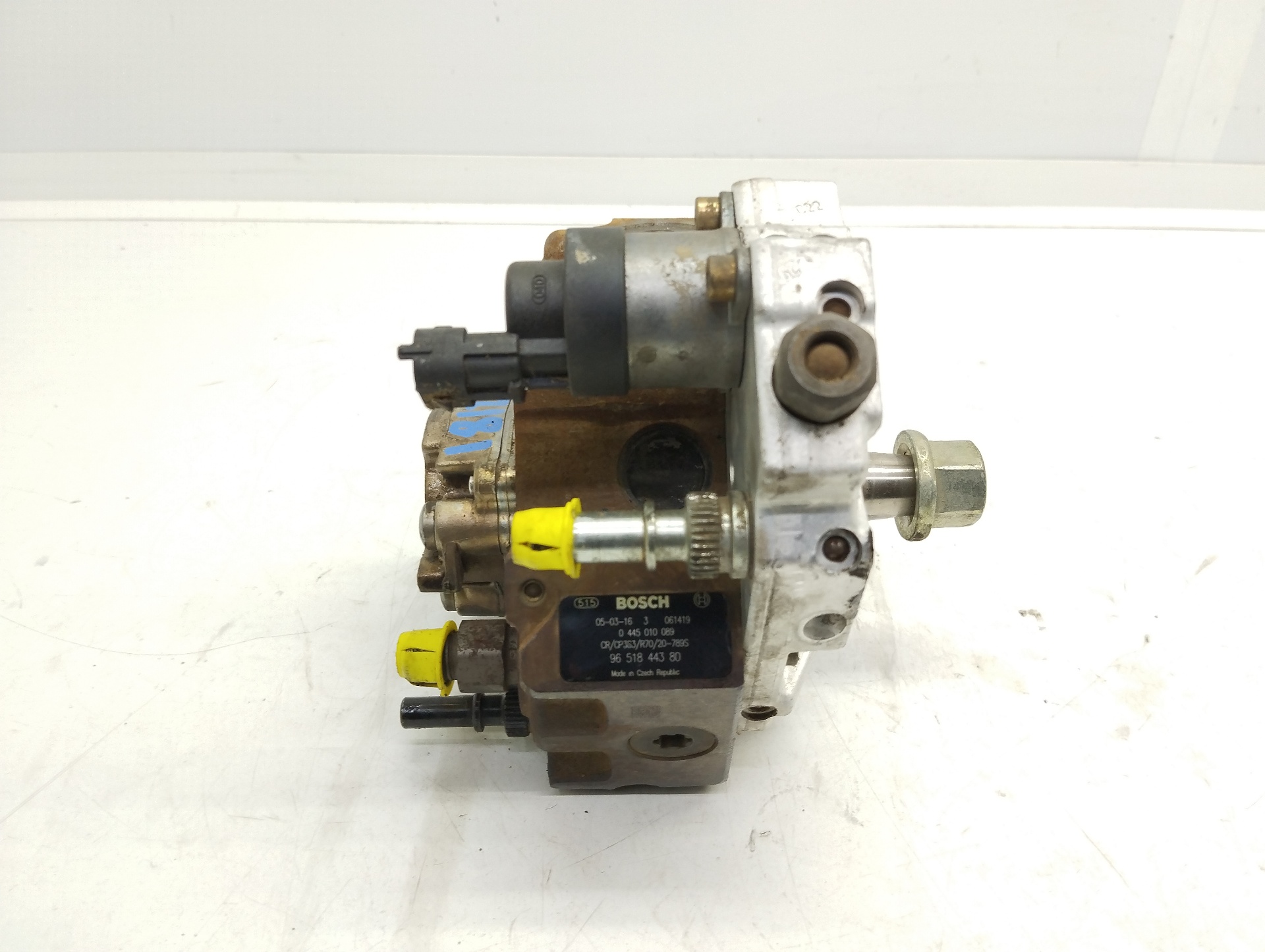 CITROËN Xsara Picasso 1 generation (1999-2010) High Pressure Fuel Pump 9651844380 25896111