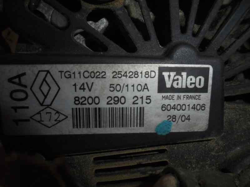 RENAULT Scenic 2 generation (2003-2010) Генератор 8200290215 25033177