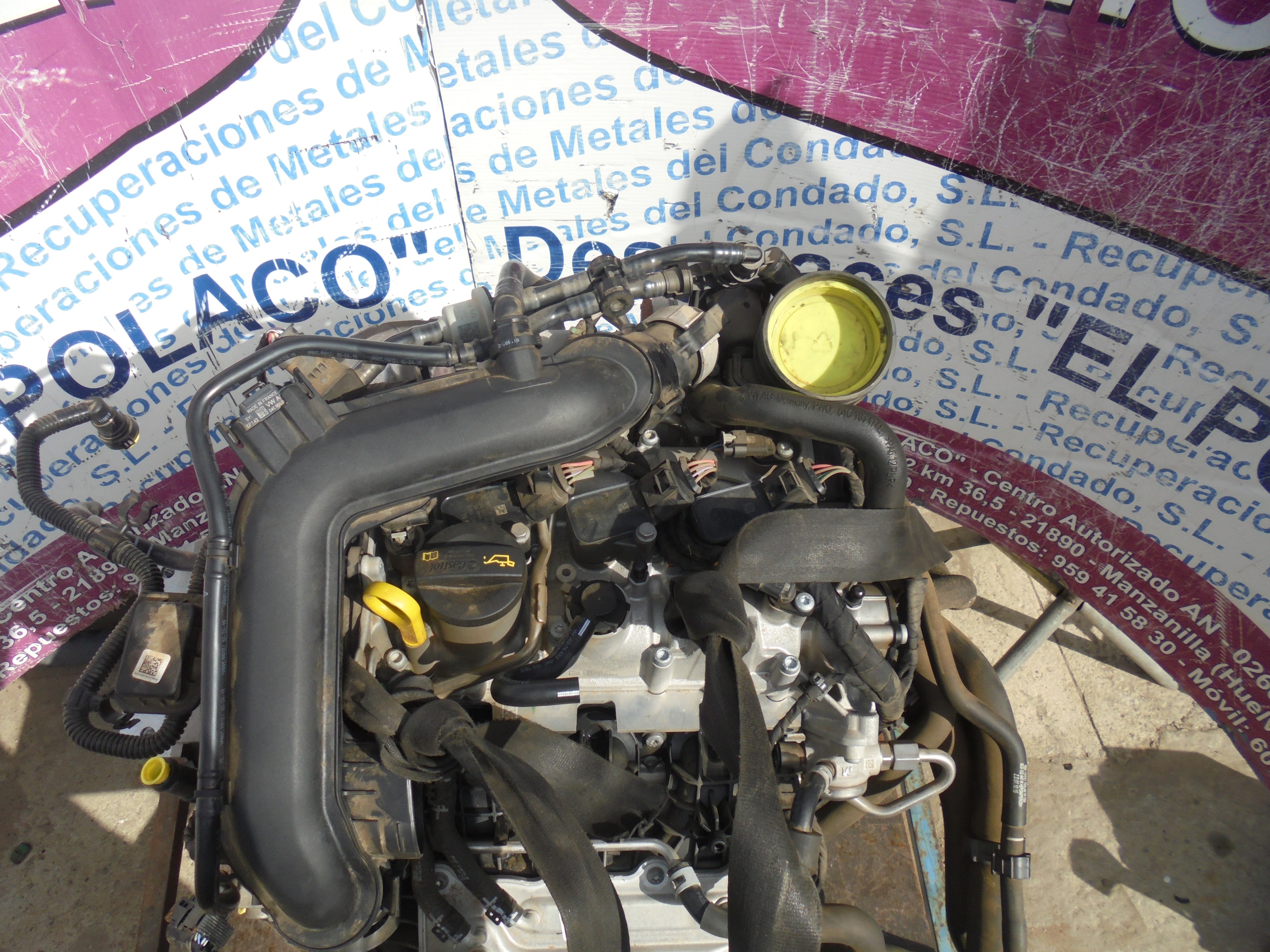 SKODA Fabia 3 generation (2014-2021) Engine DKL 25214047