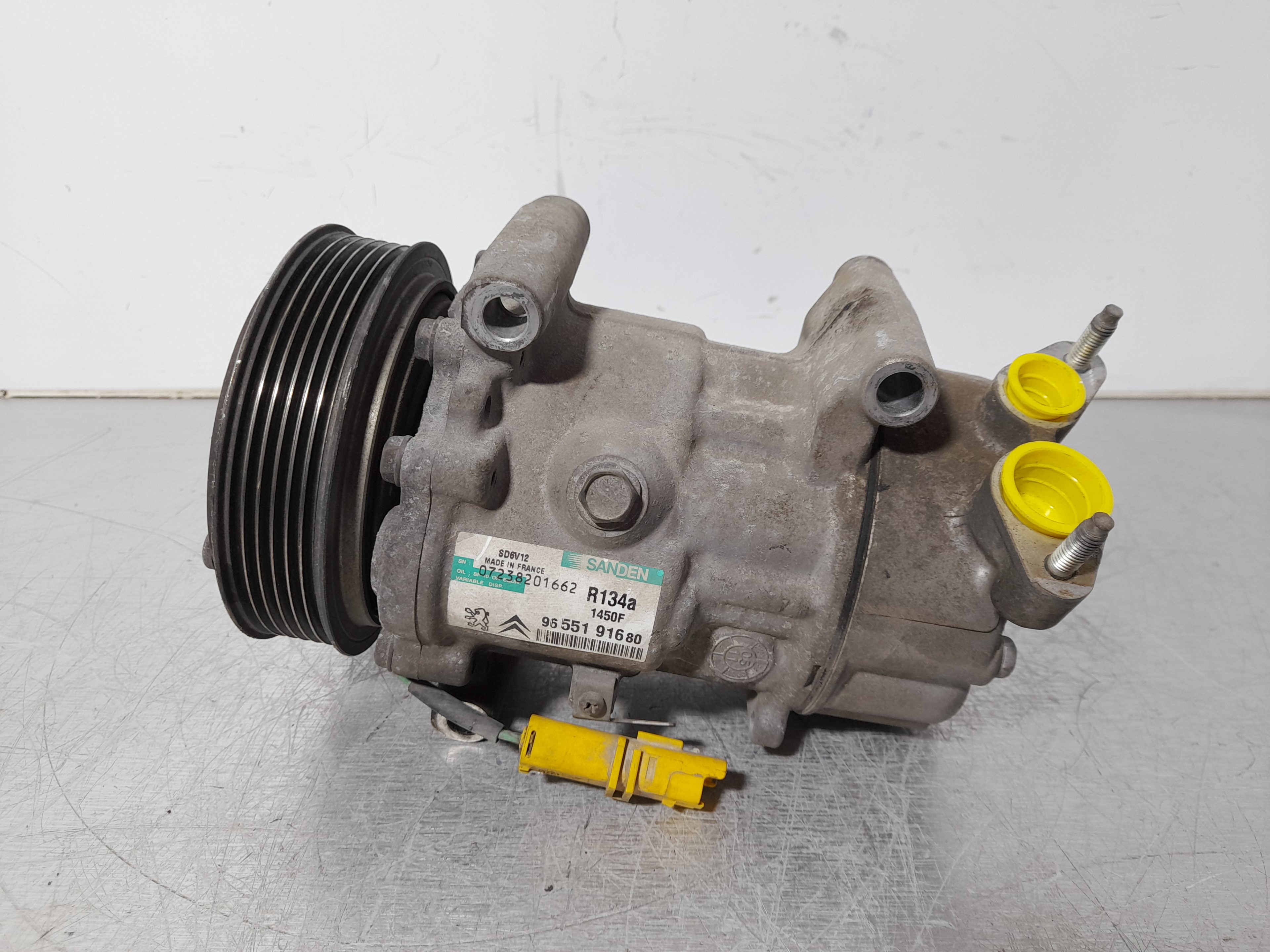 CITROËN C3 1 generation (2002-2010) Air Condition Pump 9655191680 23328334