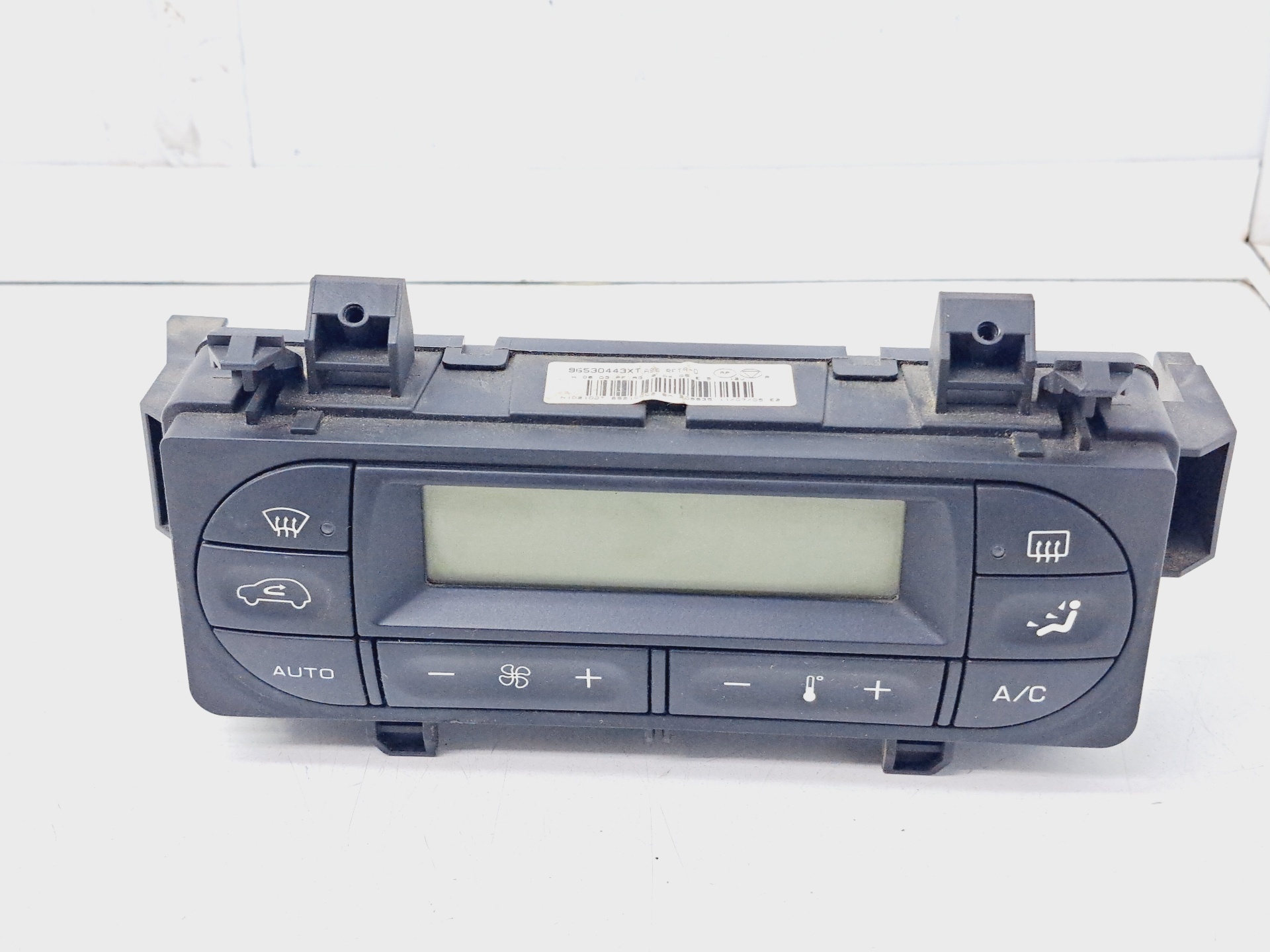 CITROËN C3 1 generation (2002-2010) Climate  Control Unit 96530443XT 25897657