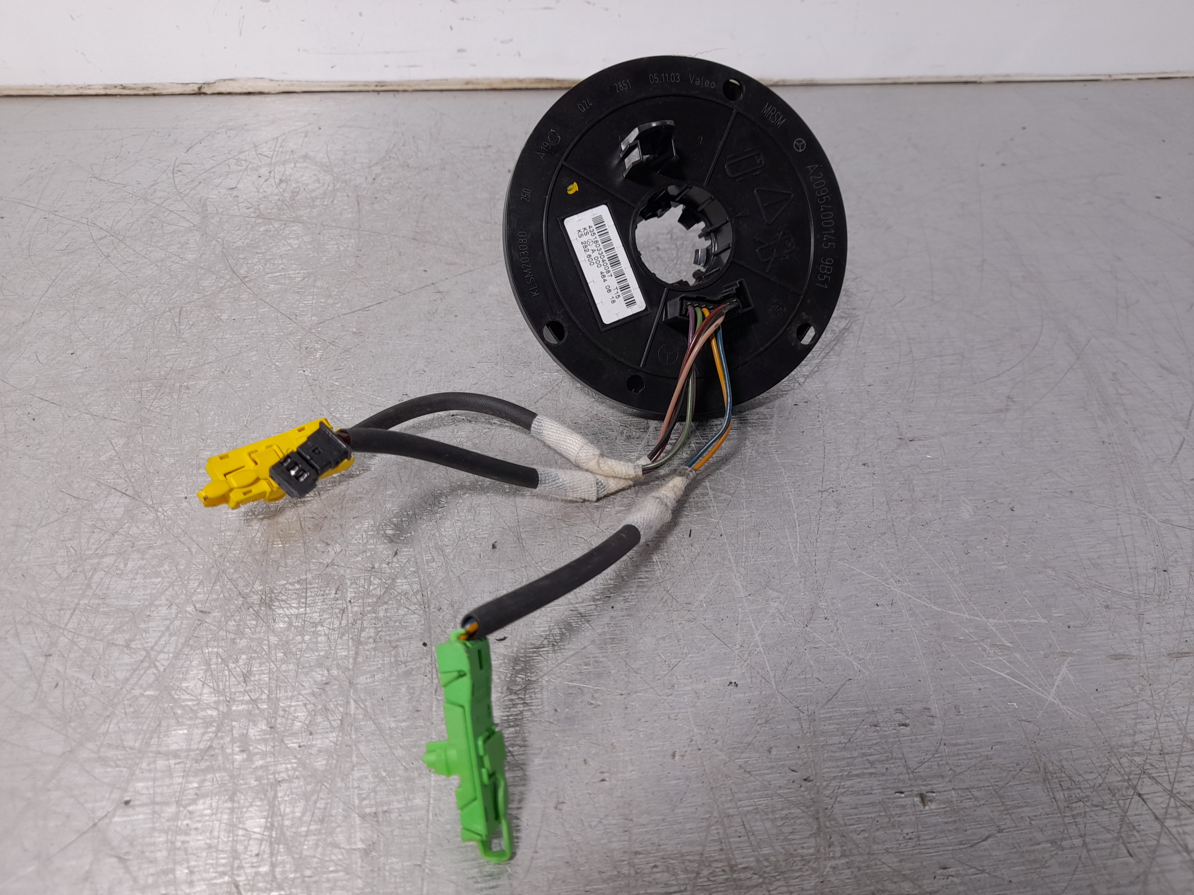 MITSUBISHI C-Class W203/S203/CL203 (2000-2008) Steering Wheel Slip Ring Squib A20954001459B51 25072733