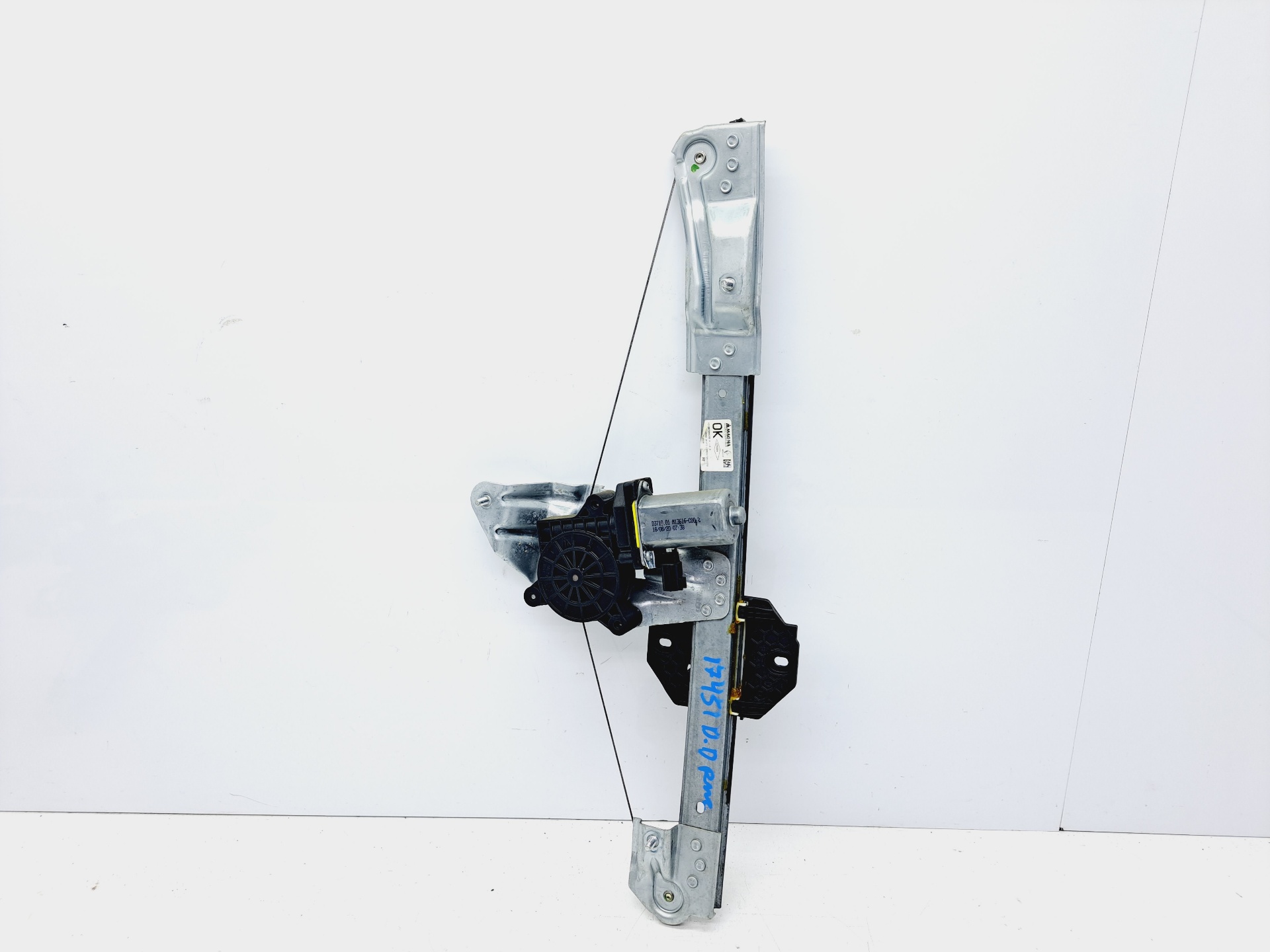 DACIA Logan 2 generation (2013-2020) Front Right Door Window Regulator 807209299R 23332232